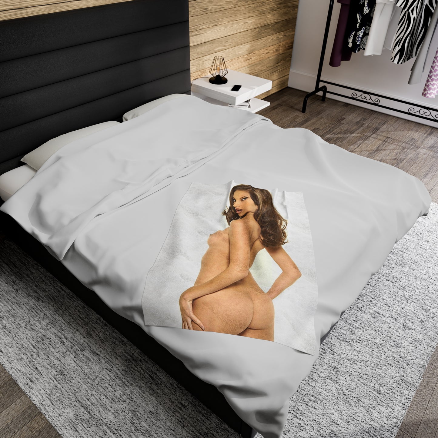 Velveteen Plush Blanket Pornstar Jenna Haze Nude