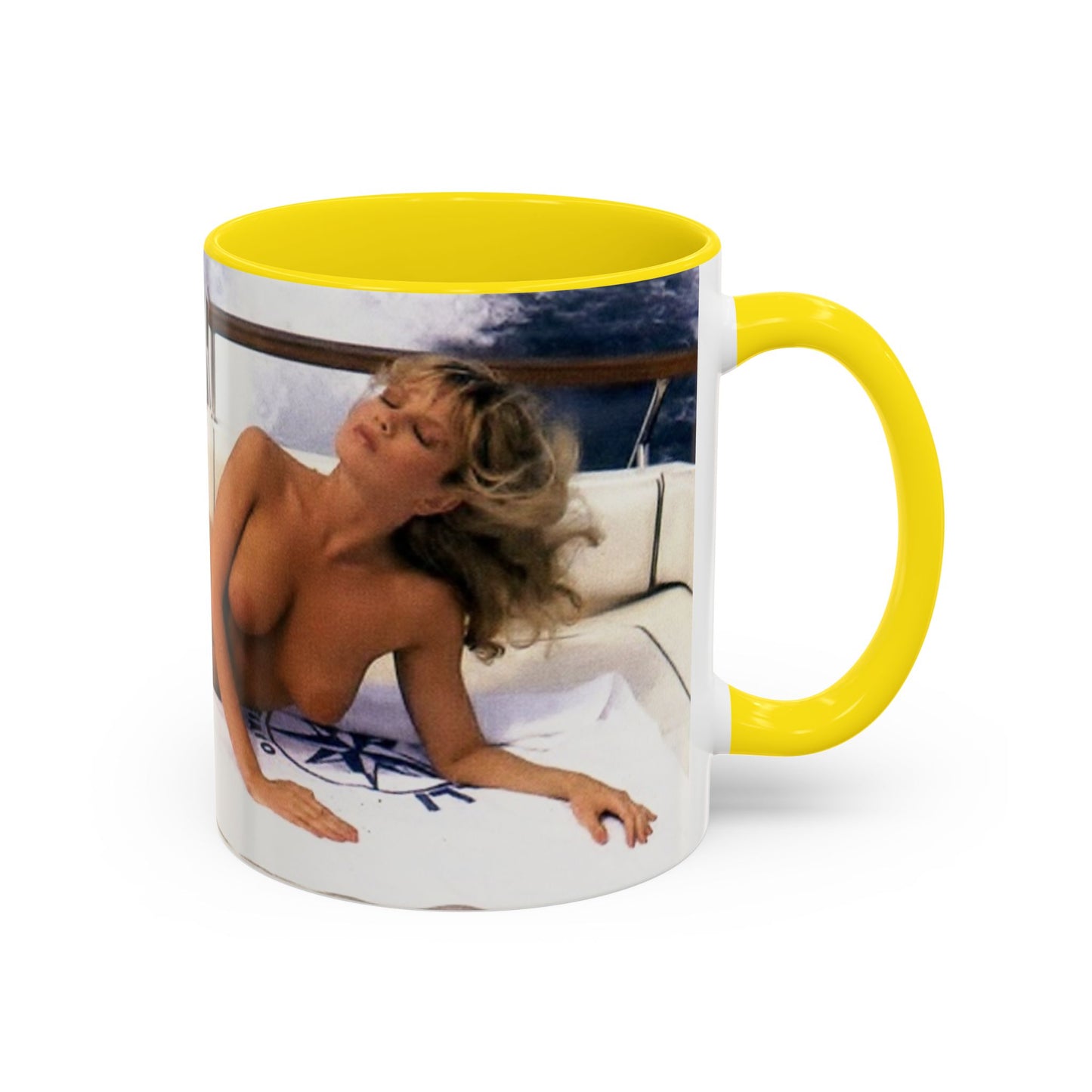 Accent Coffee Mug (11, 15oz) Traci Lords Nude