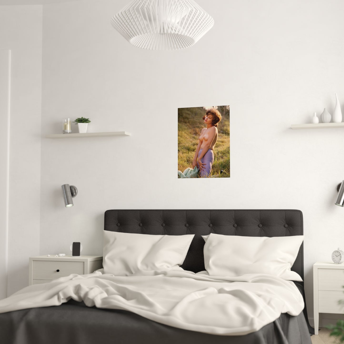 Satin Posters (210gsm) Playmate 1961 Nancy Nielsen Nude