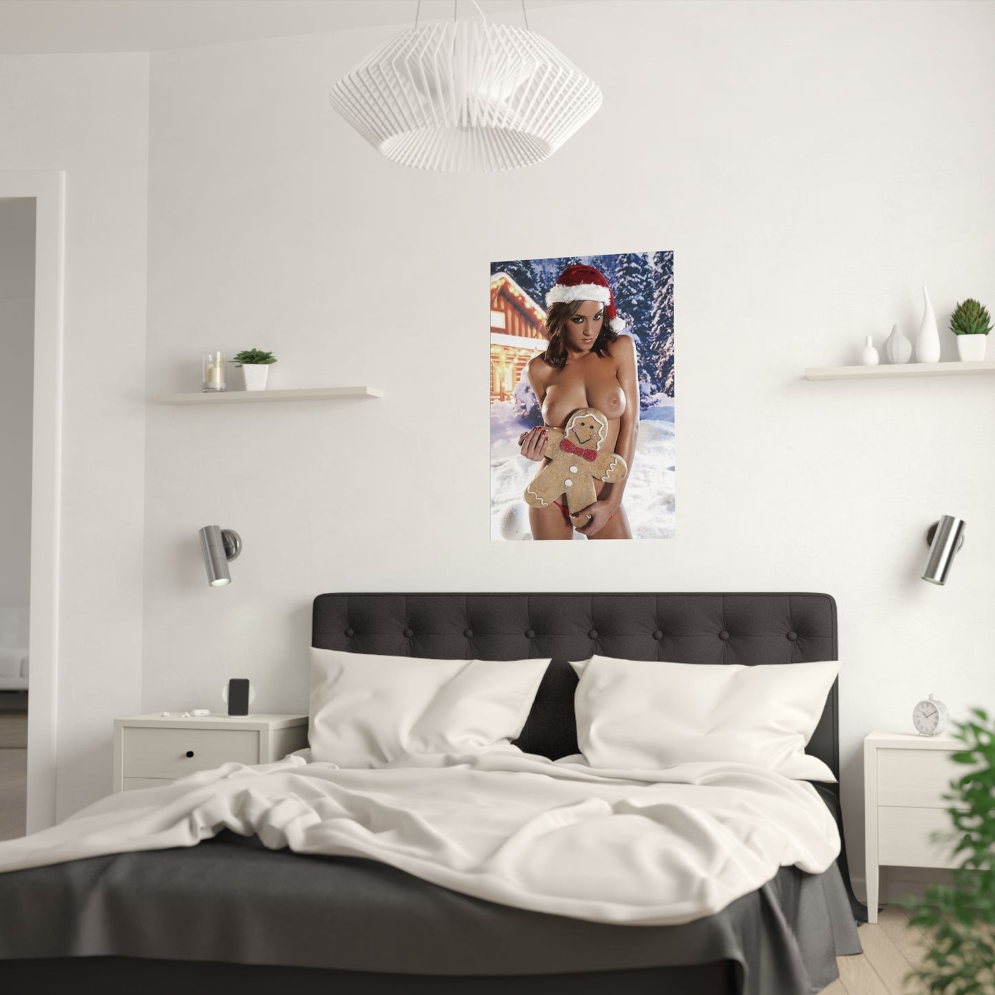 Satin Posters (210gsm) Christmas Pornstars Nude