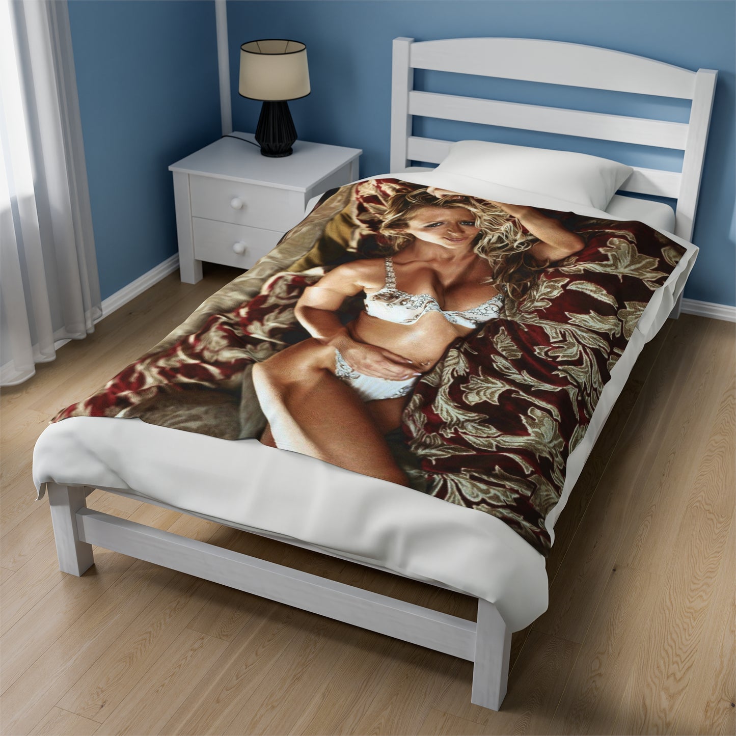 Velveteen Plush Blanket Jenna Jameson