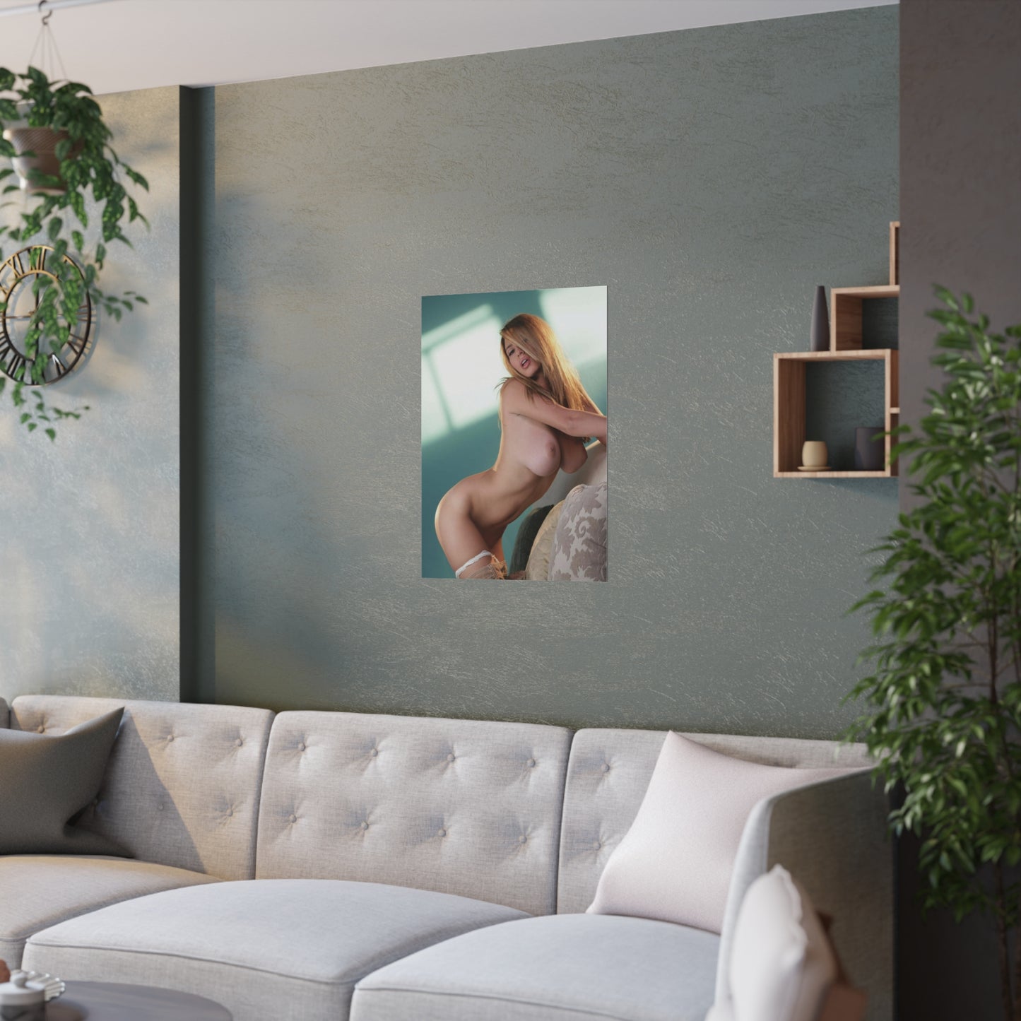 Satin Posters (210gsm) Shay Laren Nude