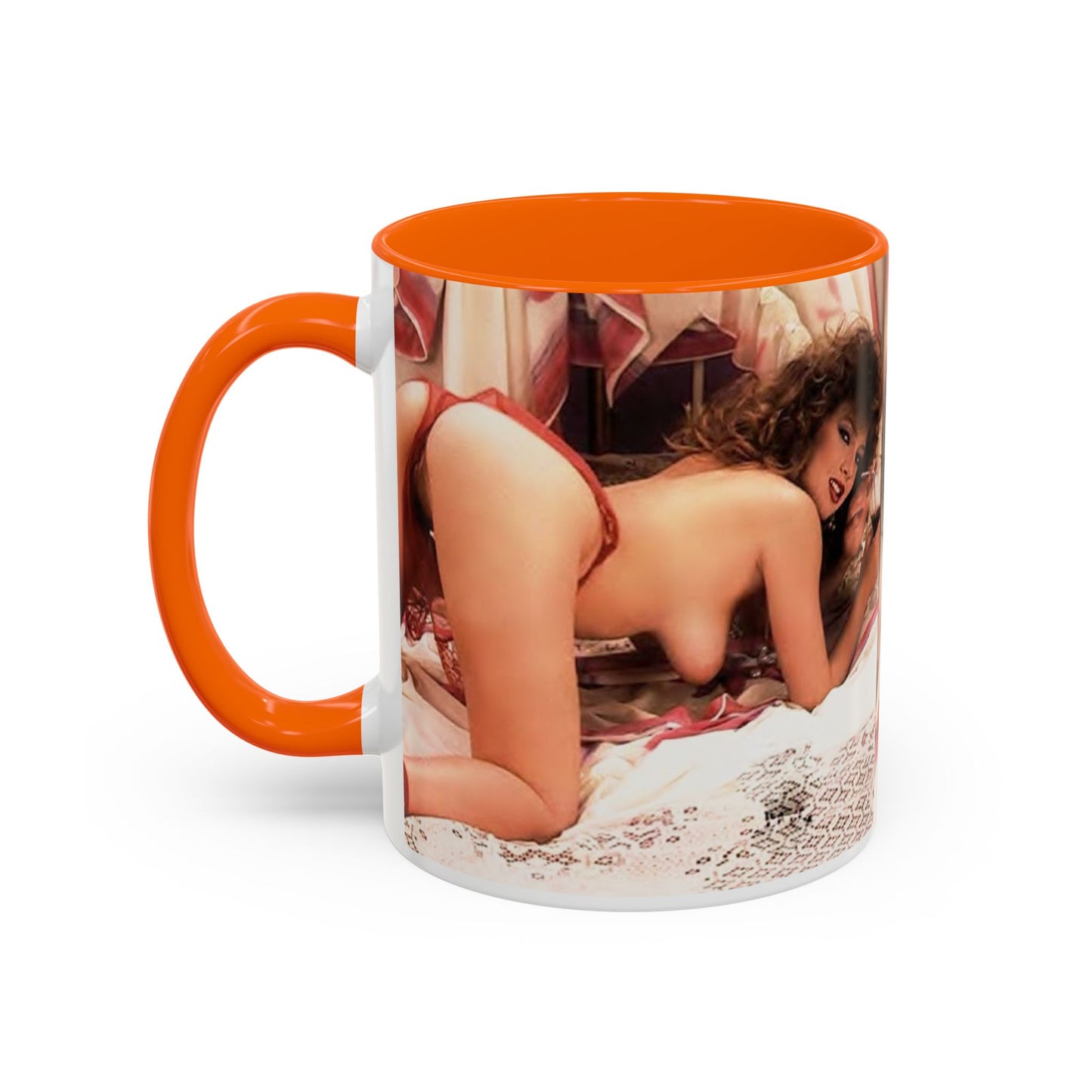 Accent Coffee Mug (11, 15oz) Traci Lords Nude