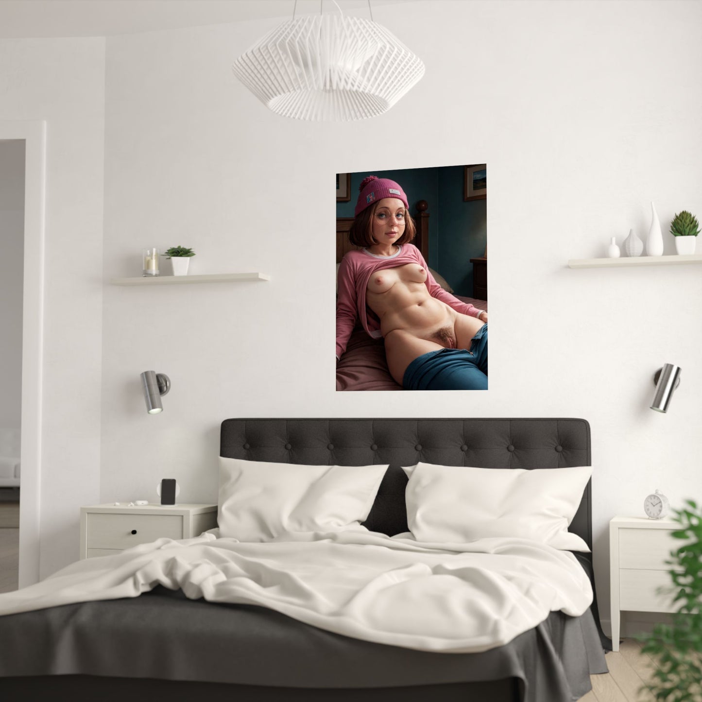 Satin Posters (210gsm) Meg Griffin Nude
