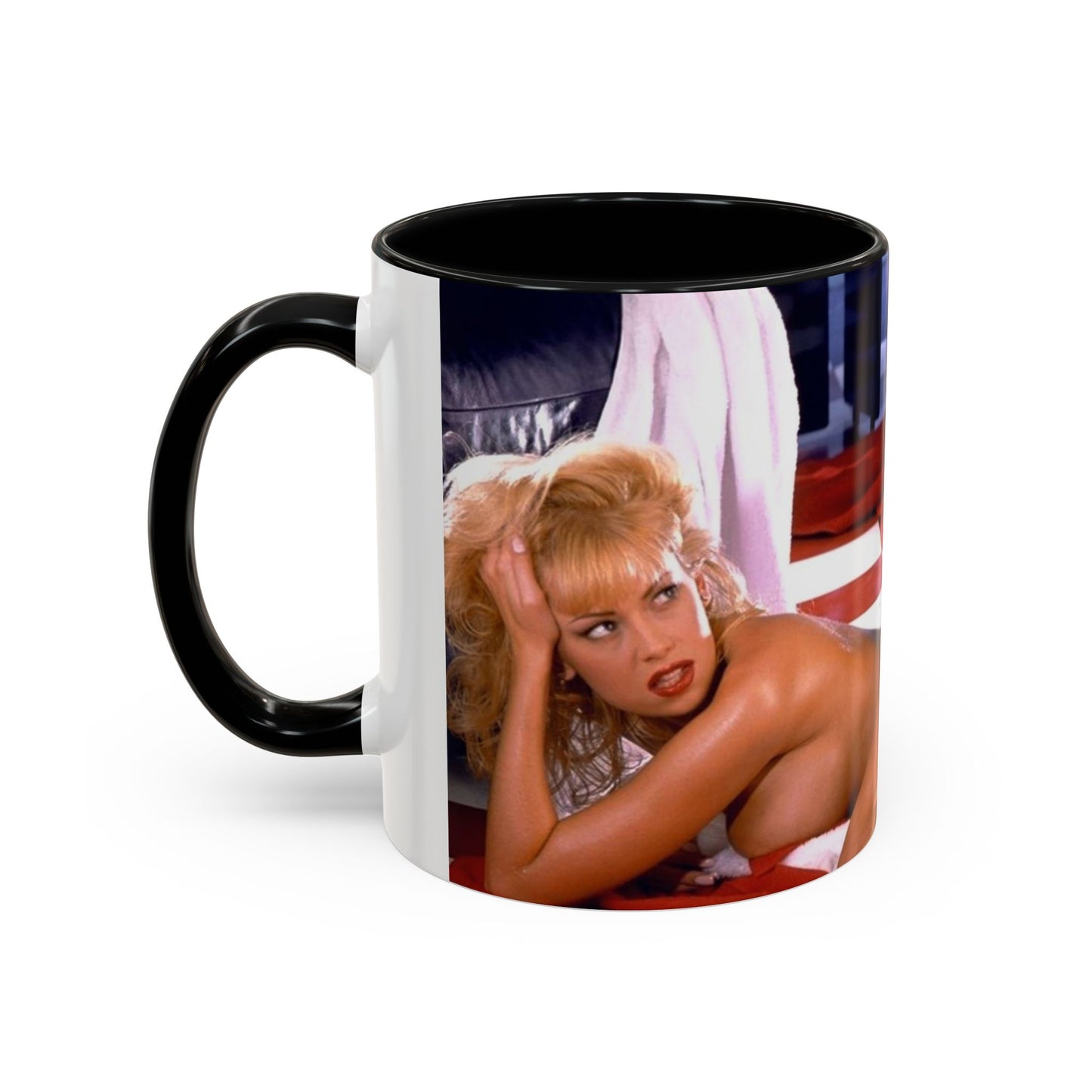 Accent Coffee Mug (11, 15oz) Traci Lords Nude