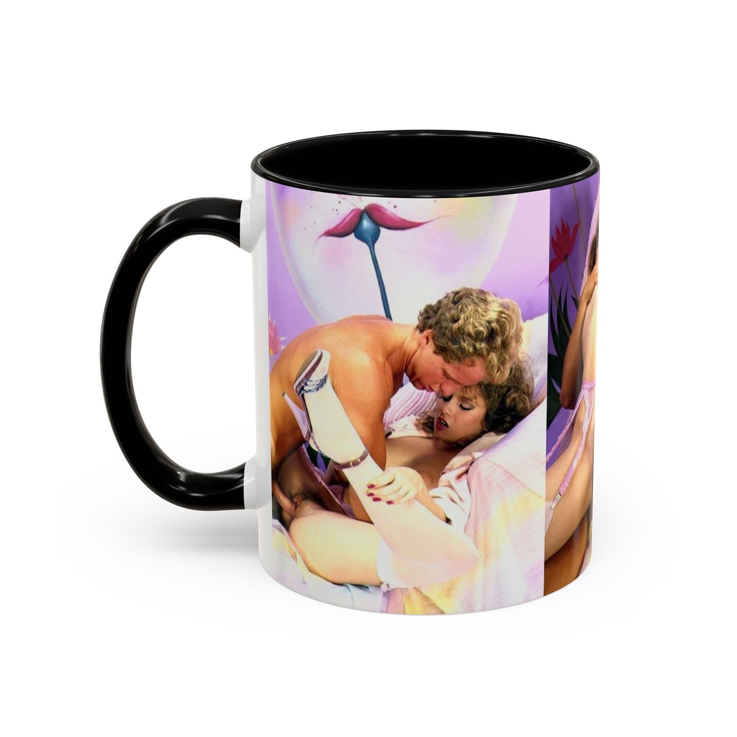 Accent Coffee Mug (11, 15oz) Traci Lords Retro Nude Naked Porn Star