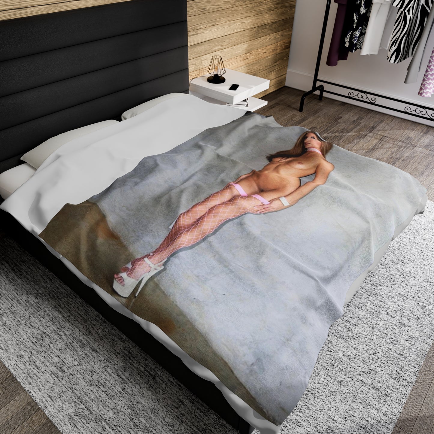 Velveteen Plush Blanket Pornstar Jenna Haze Nude