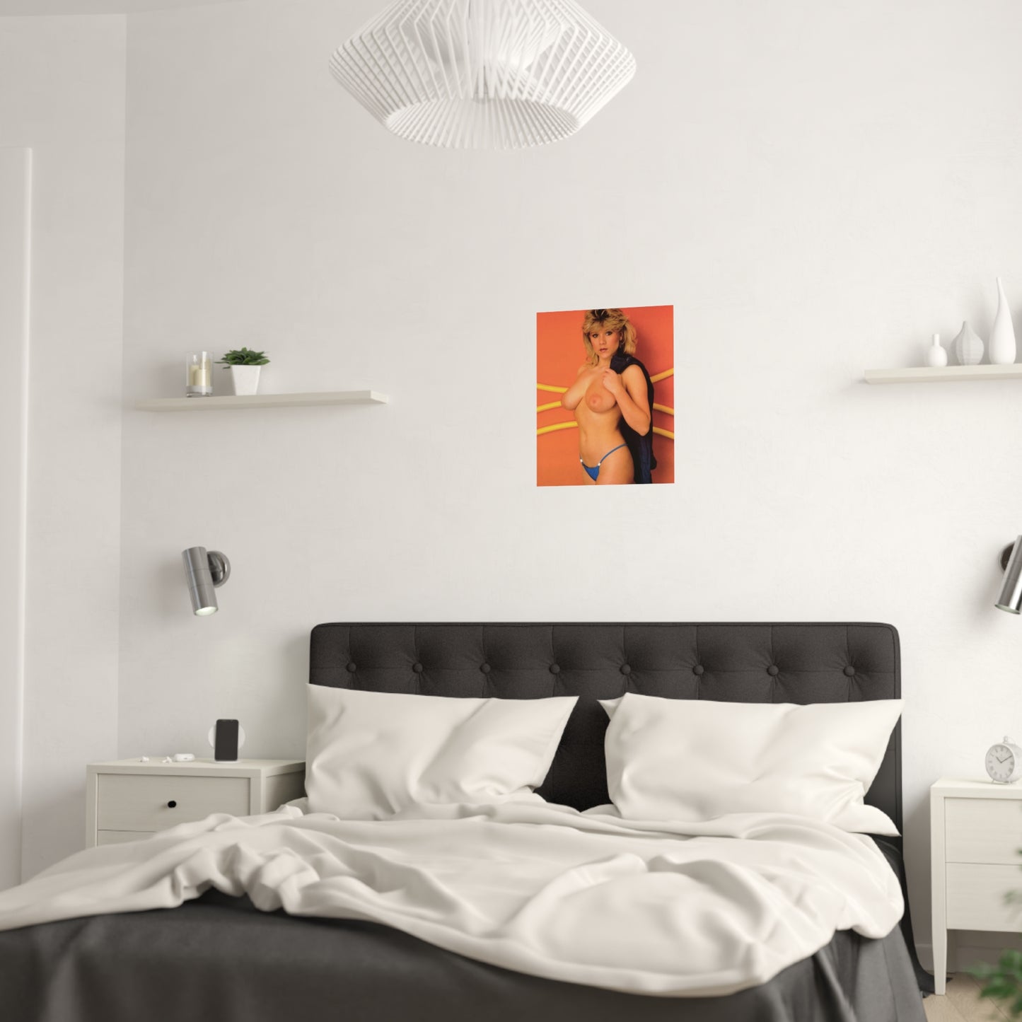 Satin Posters (210gsm) Samantha Fox Nude