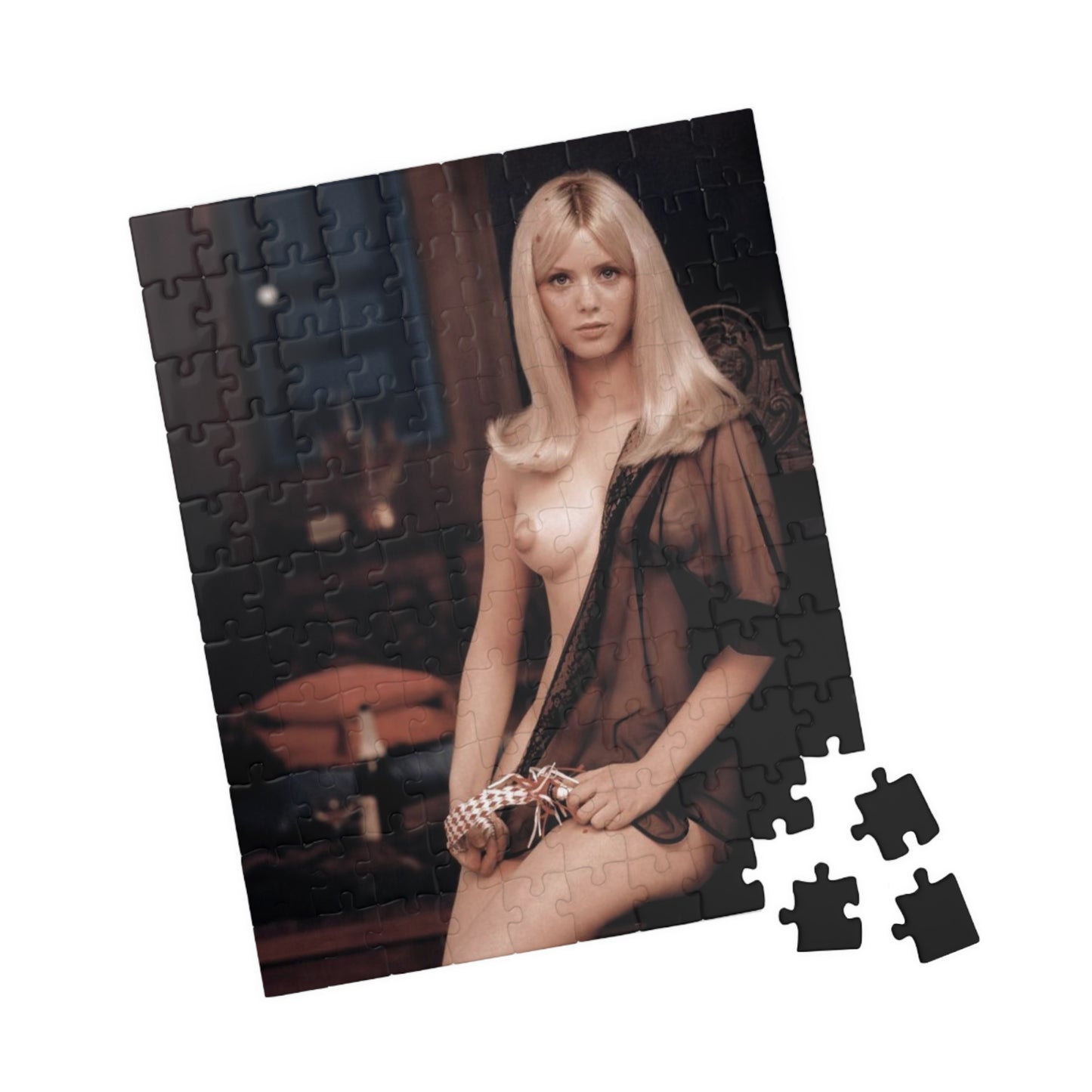 Puzzle (110, 252, 500, 1014-piece) Playboy Playmate January 1968 Connie Kreski