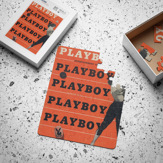 Puzzle, 30-Piece Playboy Cover March 1954