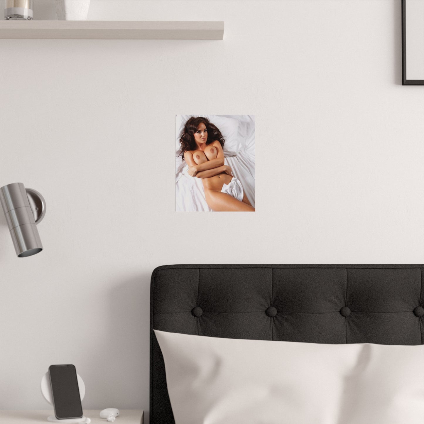 Satin Posters (210gsm) Sexy Brit Rosie Jones Nude