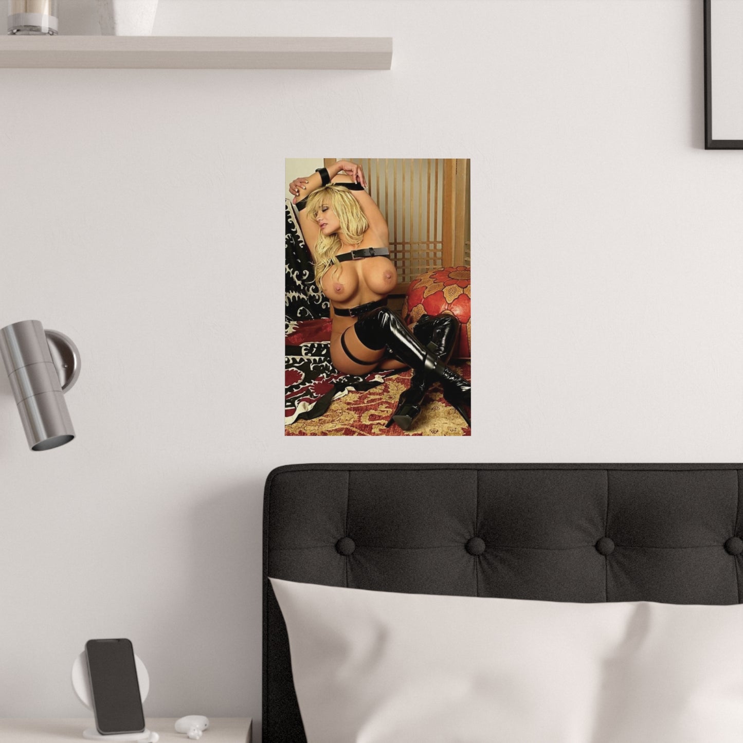 Satin Posters (210gsm) Adult Star Shyla Stylez Nude