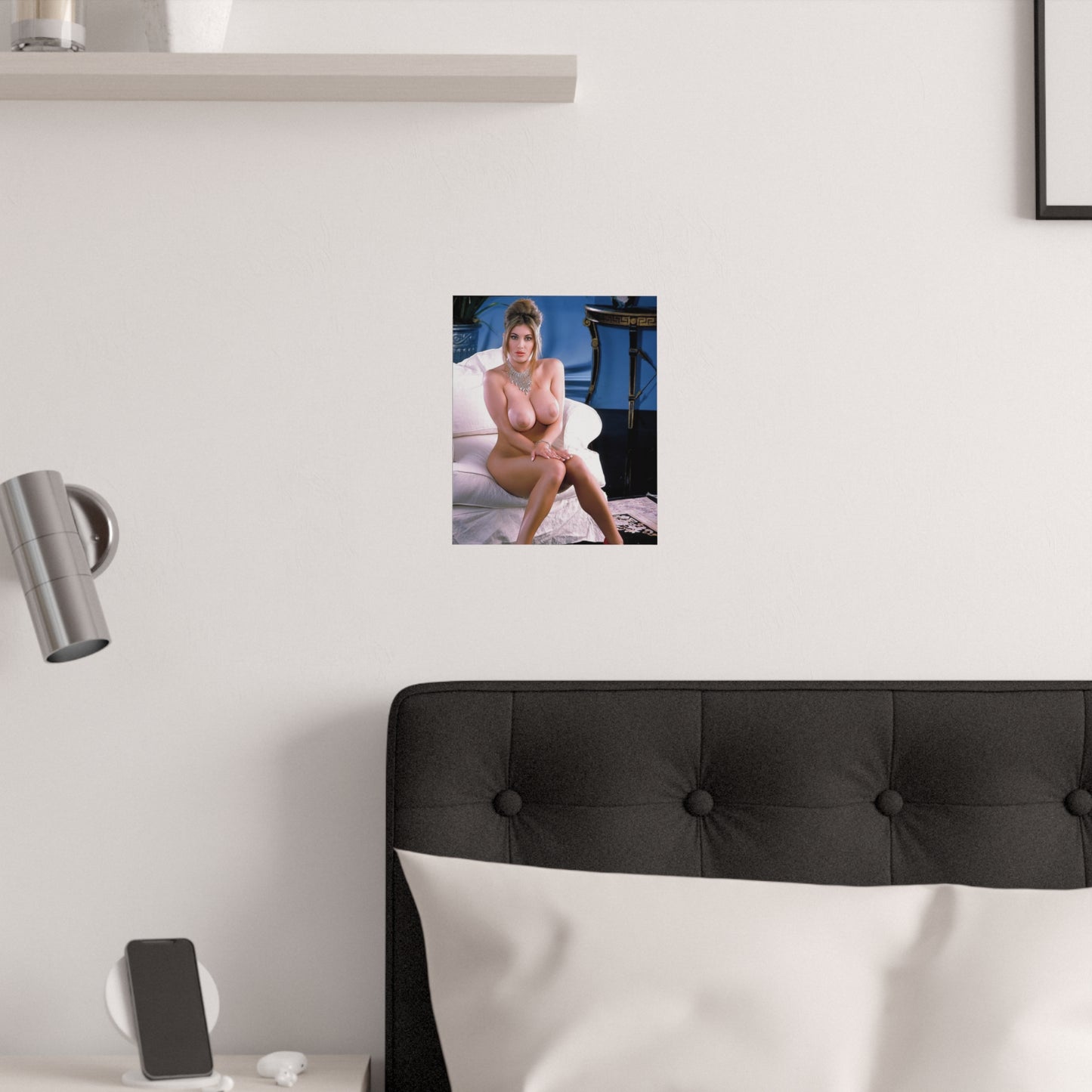 Satin Posters (210gsm) Retro Pornstar Celeste Nude