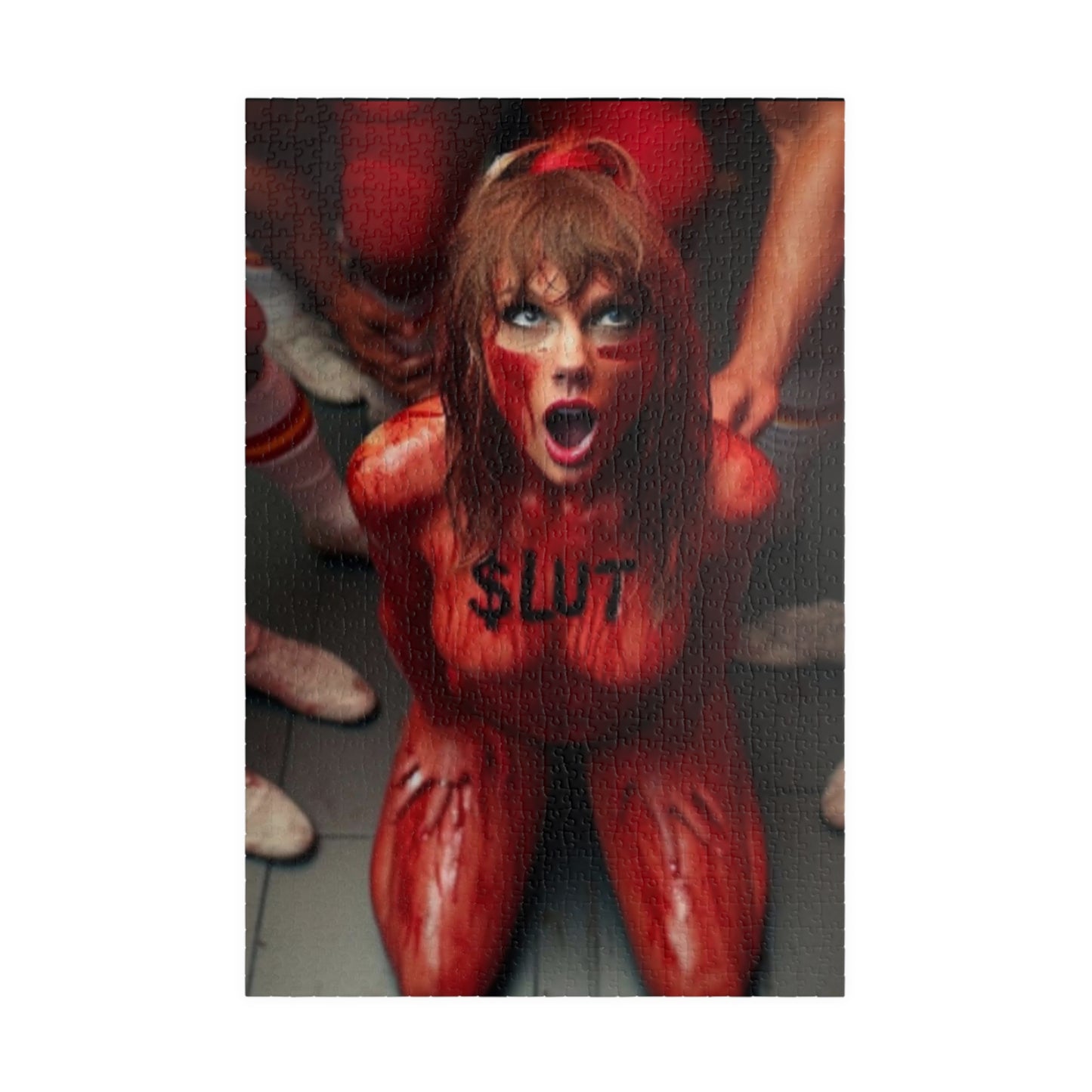 Puzzle (110, 252, 520, 1014-piece) Taylor Swift AI Nudes