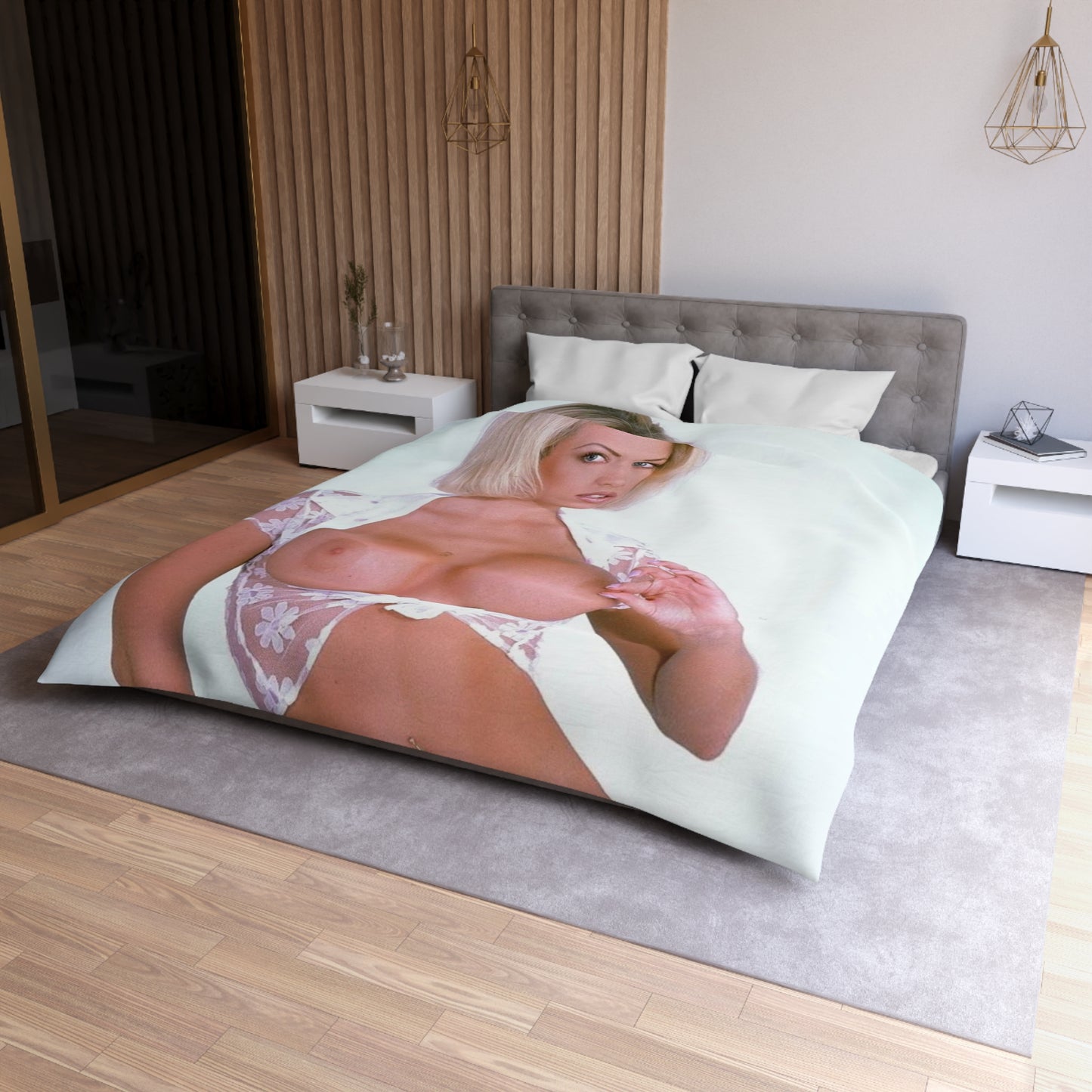 Microfiber Duvet Cover Pornstar Jenna Jameson Nude