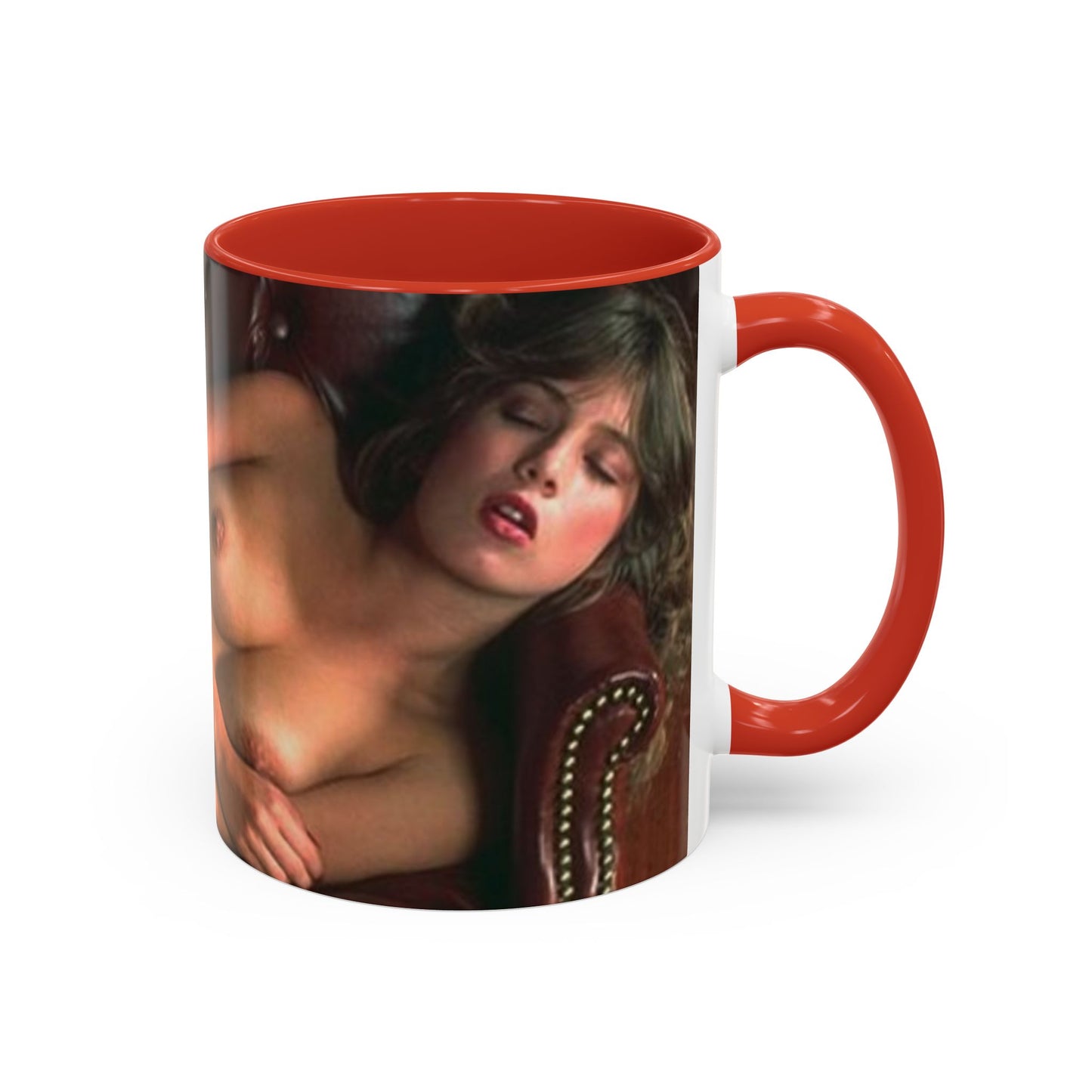 Accent Coffee Mug (11, 15oz) Retro Porn Star Traci Lords