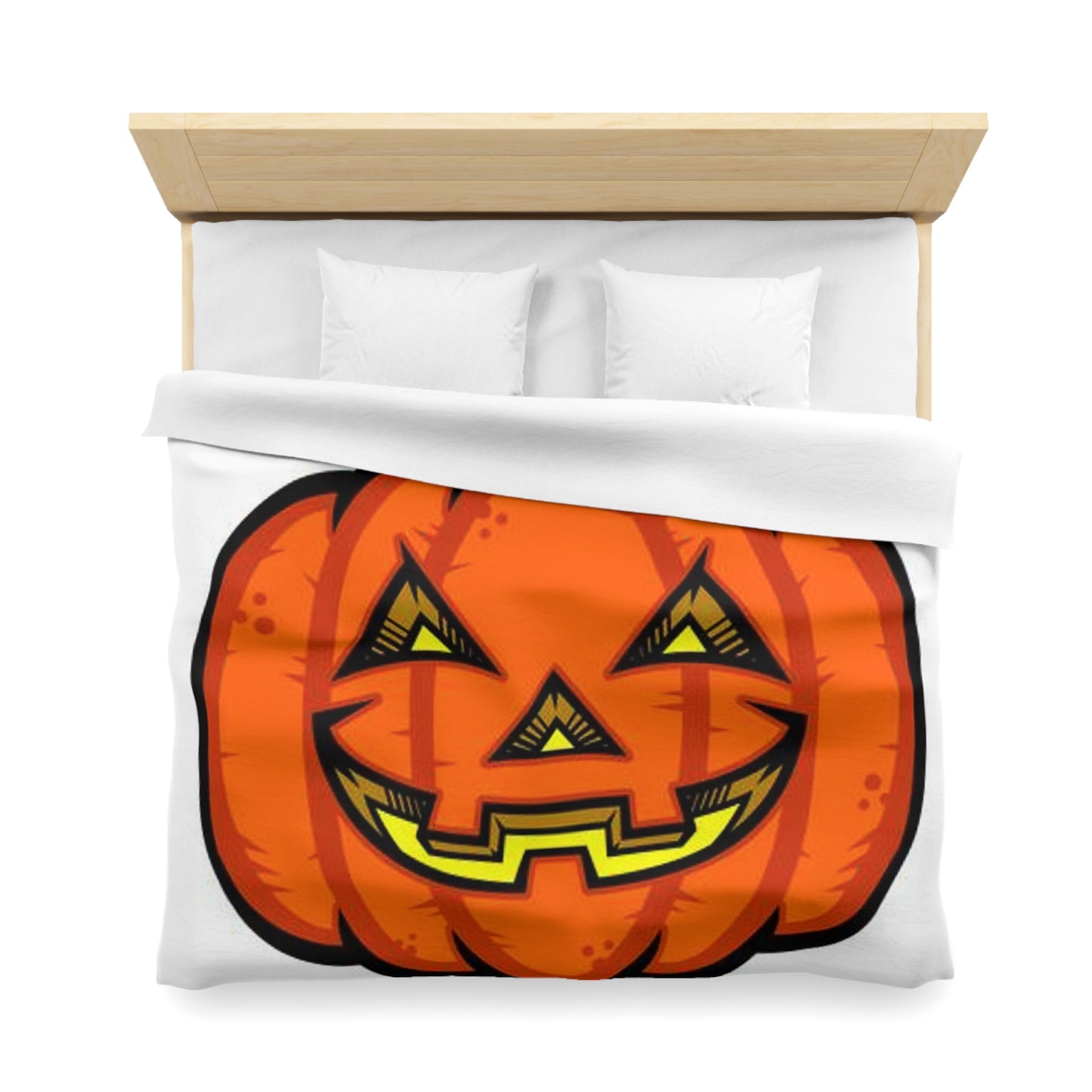 Microfiber Duvet Cover Halloween Jack-O-Lantern