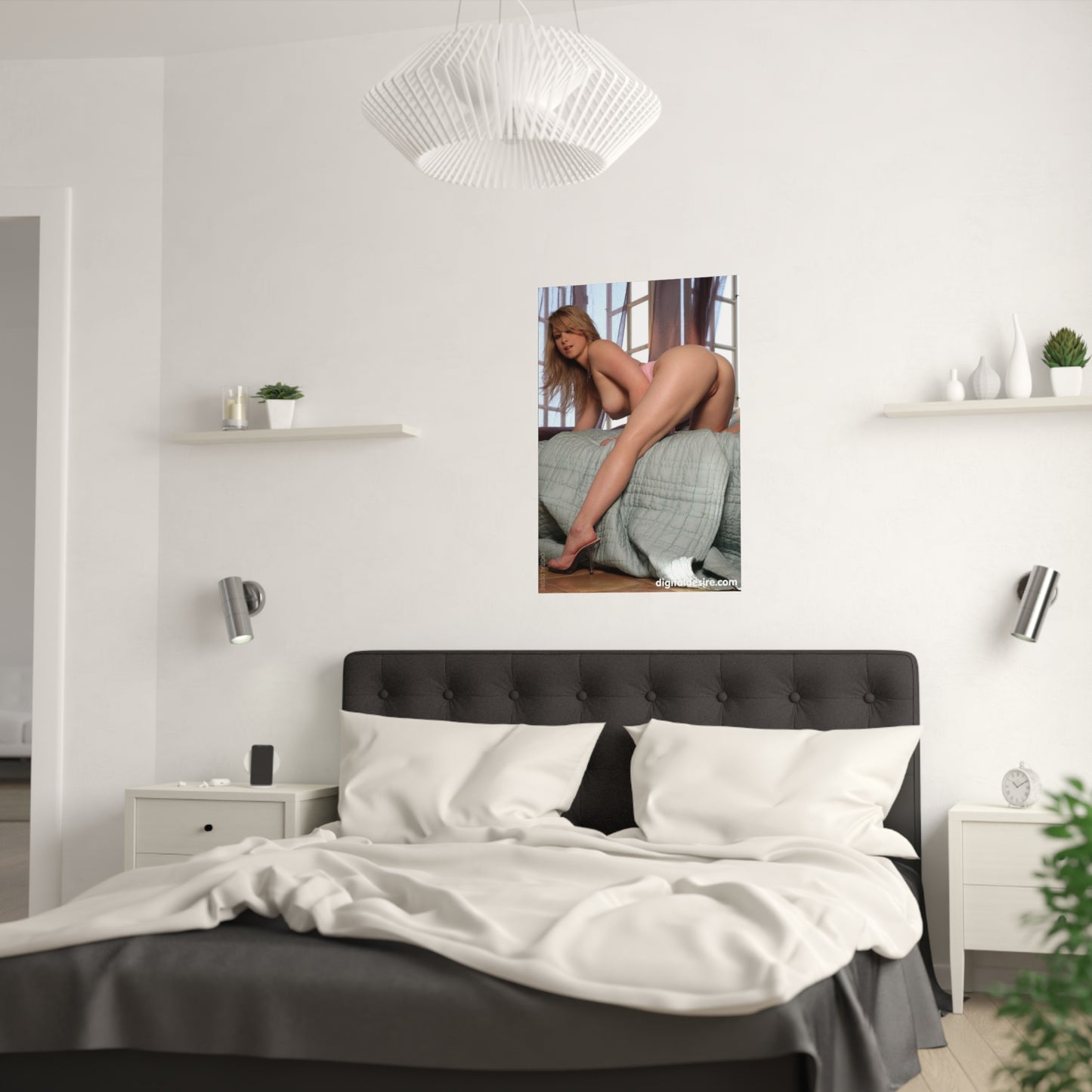 Satin Posters (210gsm) Sexy Naked Nude Pornstar