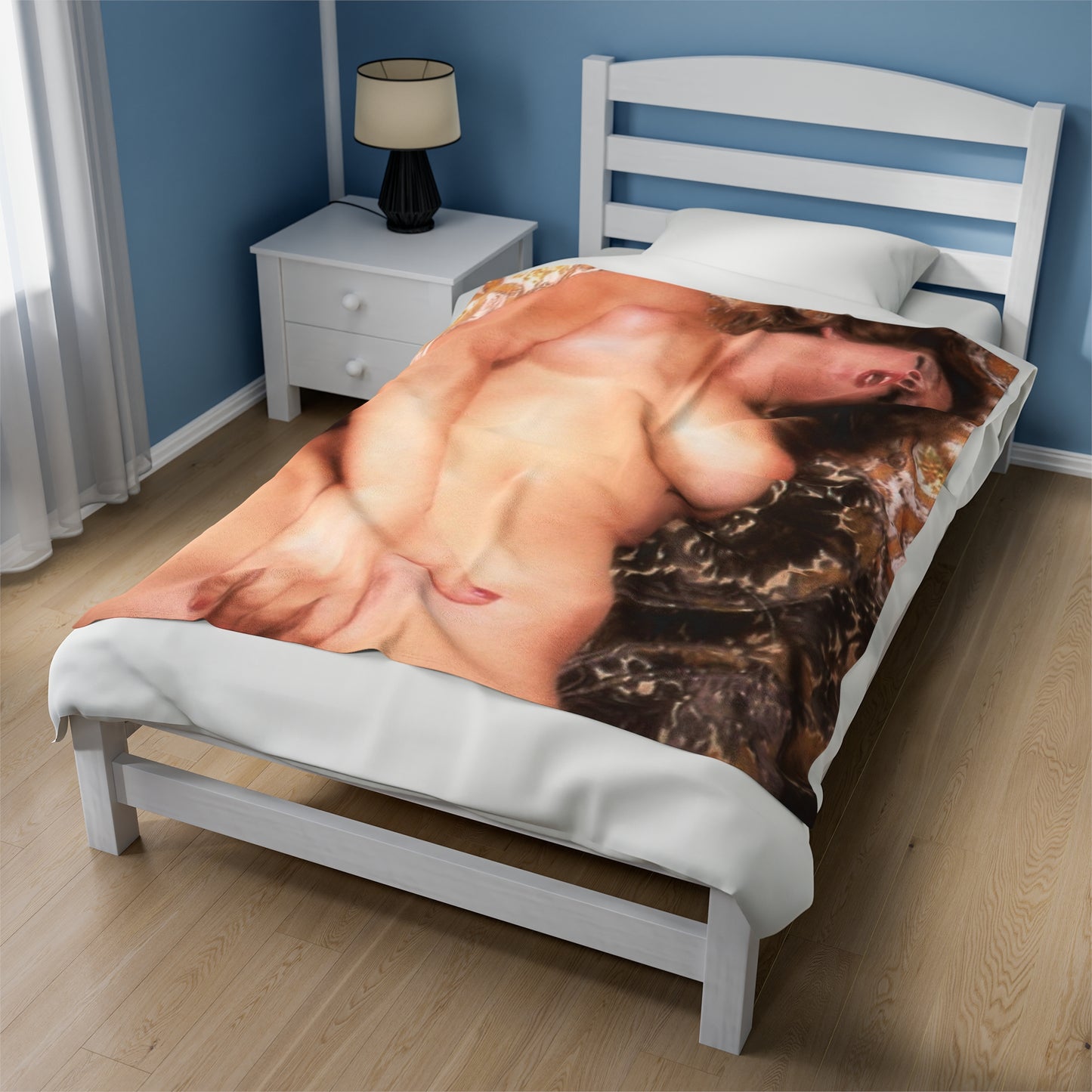 Velveteen Plush Blanket Traci Lords Nude