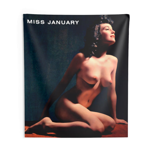 Indoor Wall Tapestries Playboy Playmate January 1954 Margie Harrison