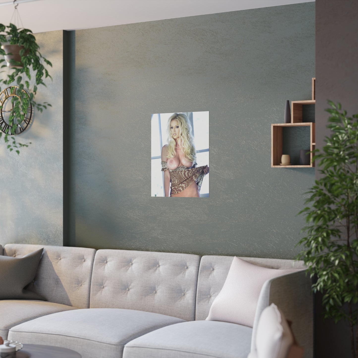 Satin Posters (210gsm) Pornstar Jenna Jameson Nude