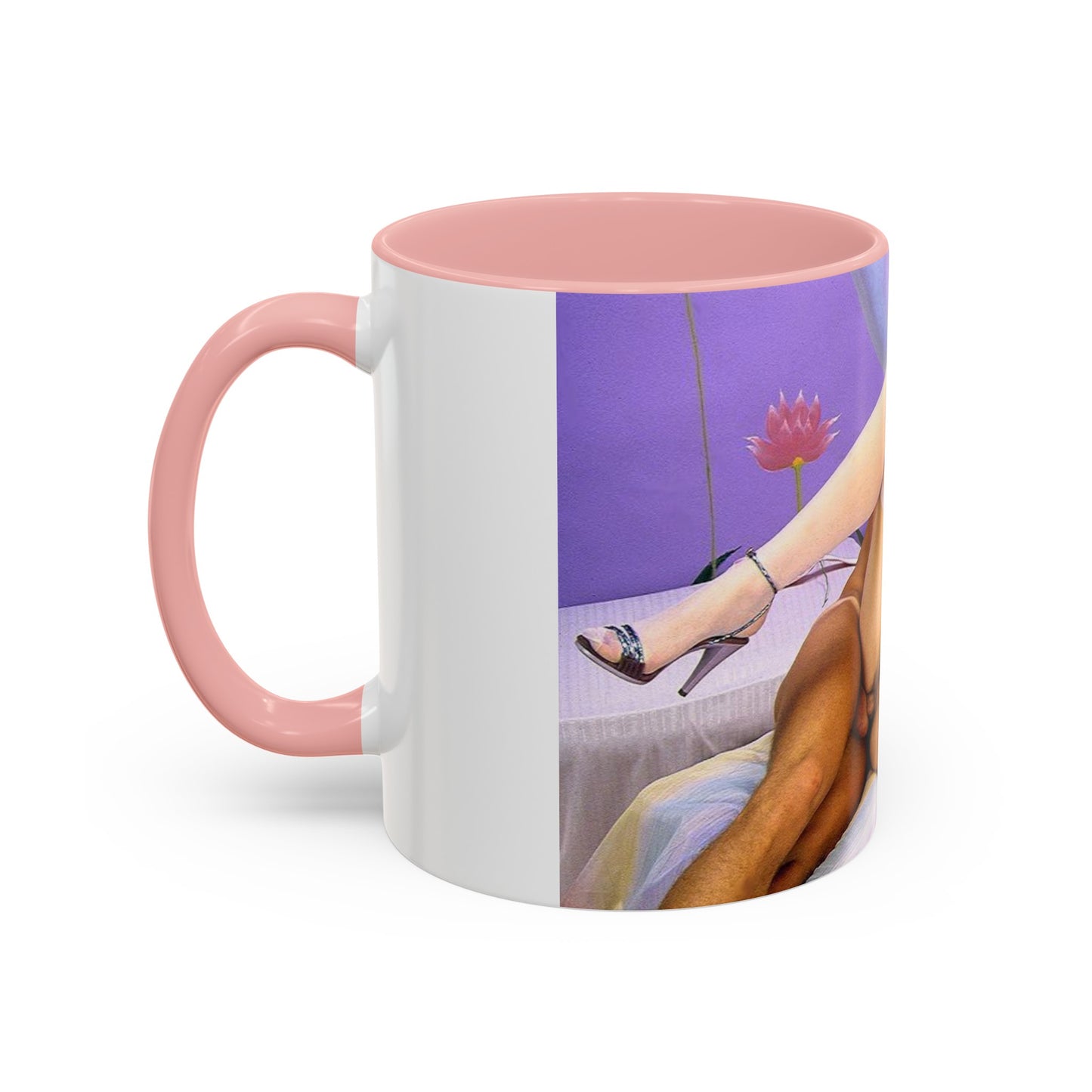 Accent Coffee Mug (11, 15oz) Traci Lords Nude Naked Retro