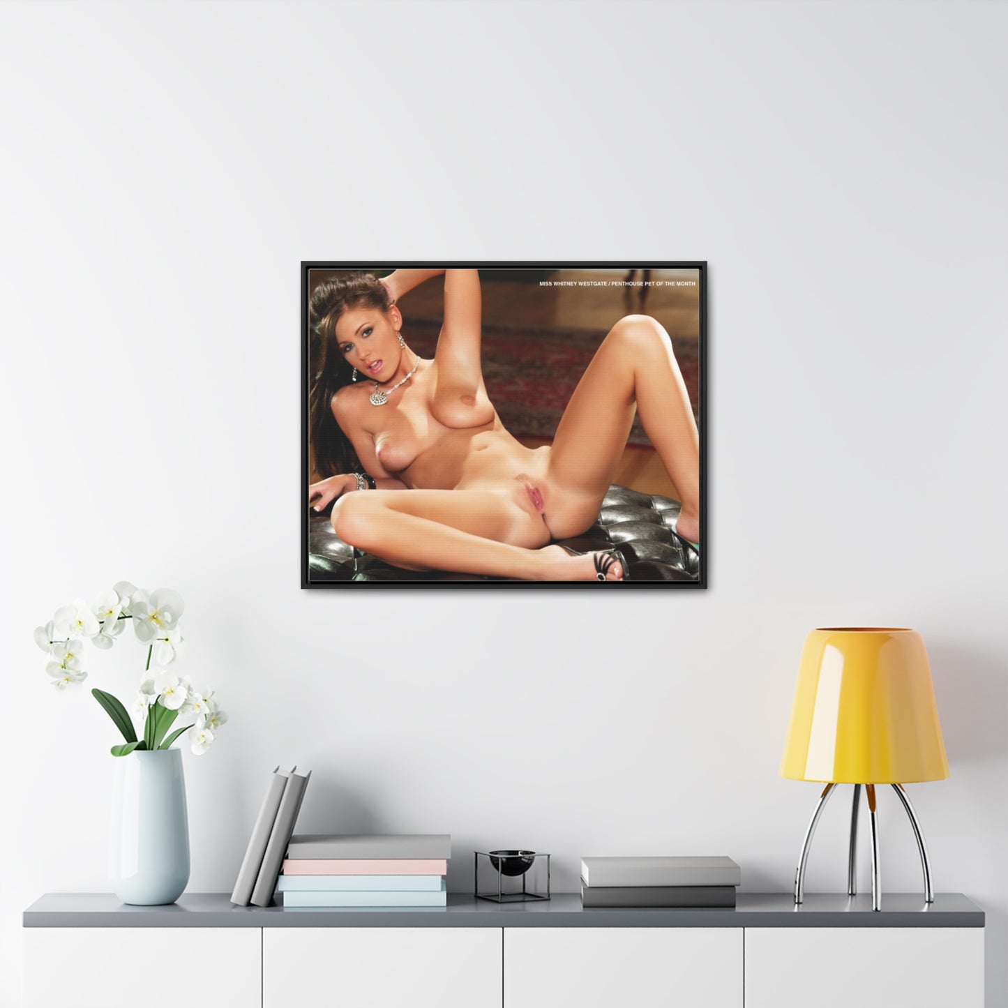 Gallery Canvas Wraps, Horizontal Frame Penthouse Pet April 2013 Whitney Westgate