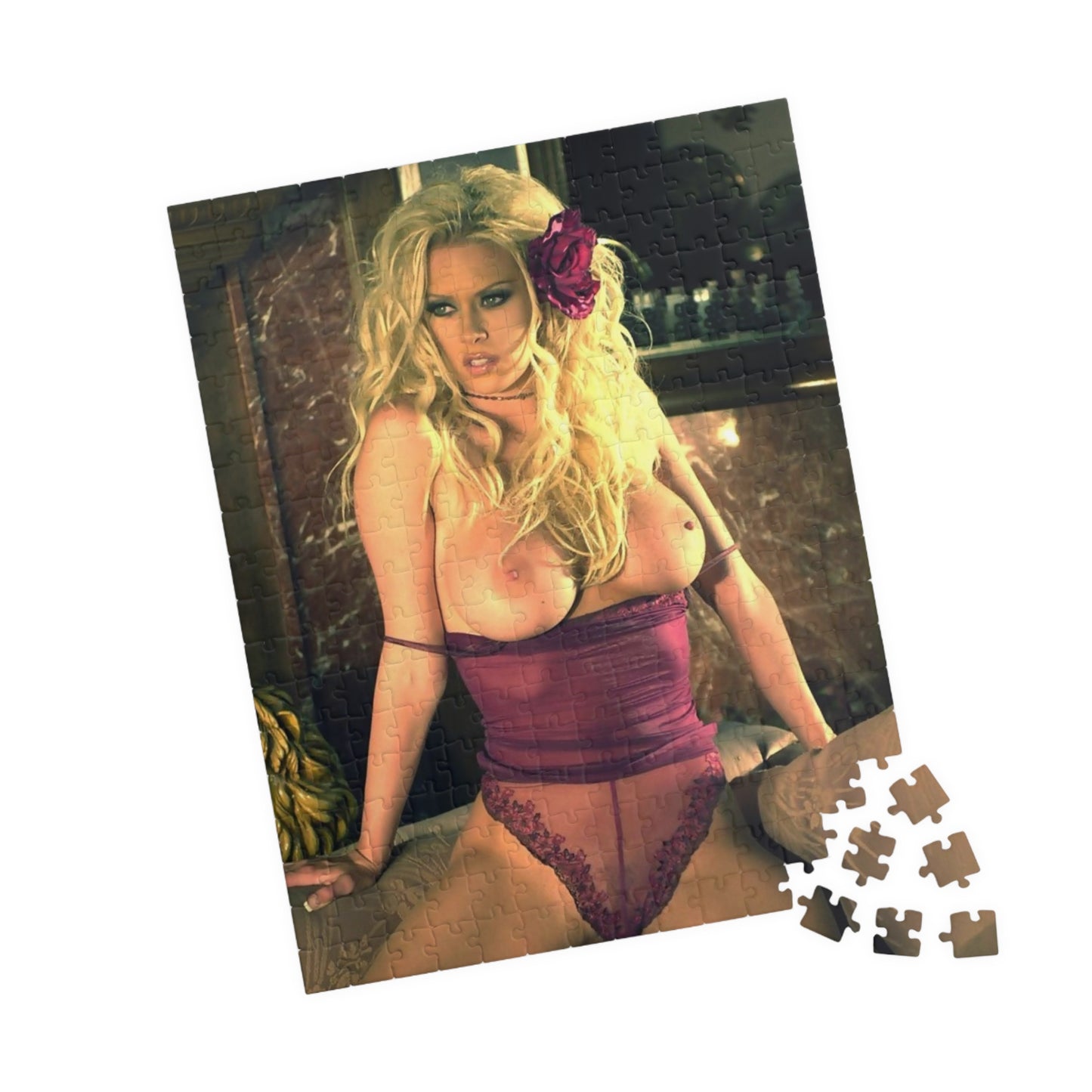 Puzzle (110, 252, 500, 1014-piece) Pornstar Jenna Jameson Nude