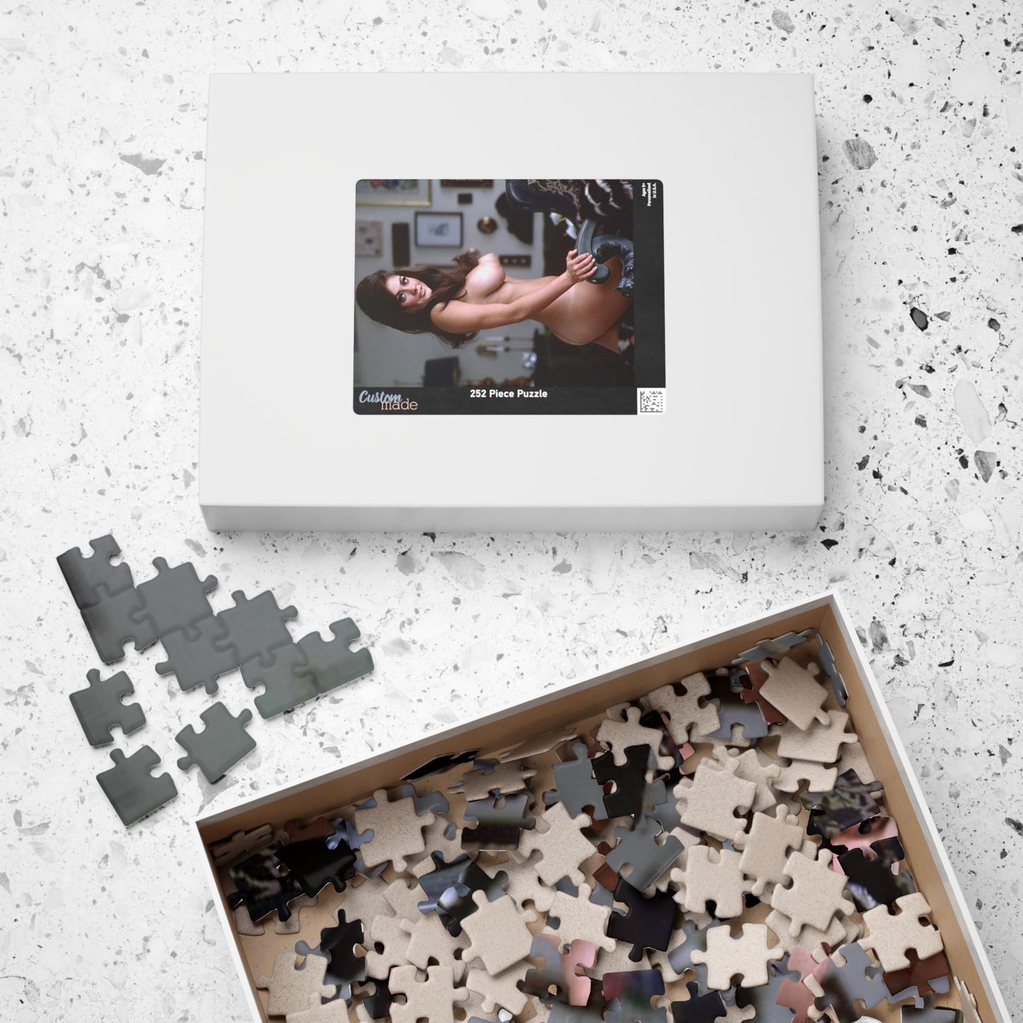 Puzzle (110, 252, 500, 1014-piece) Playboy Playmate Cynthia Myers Nude