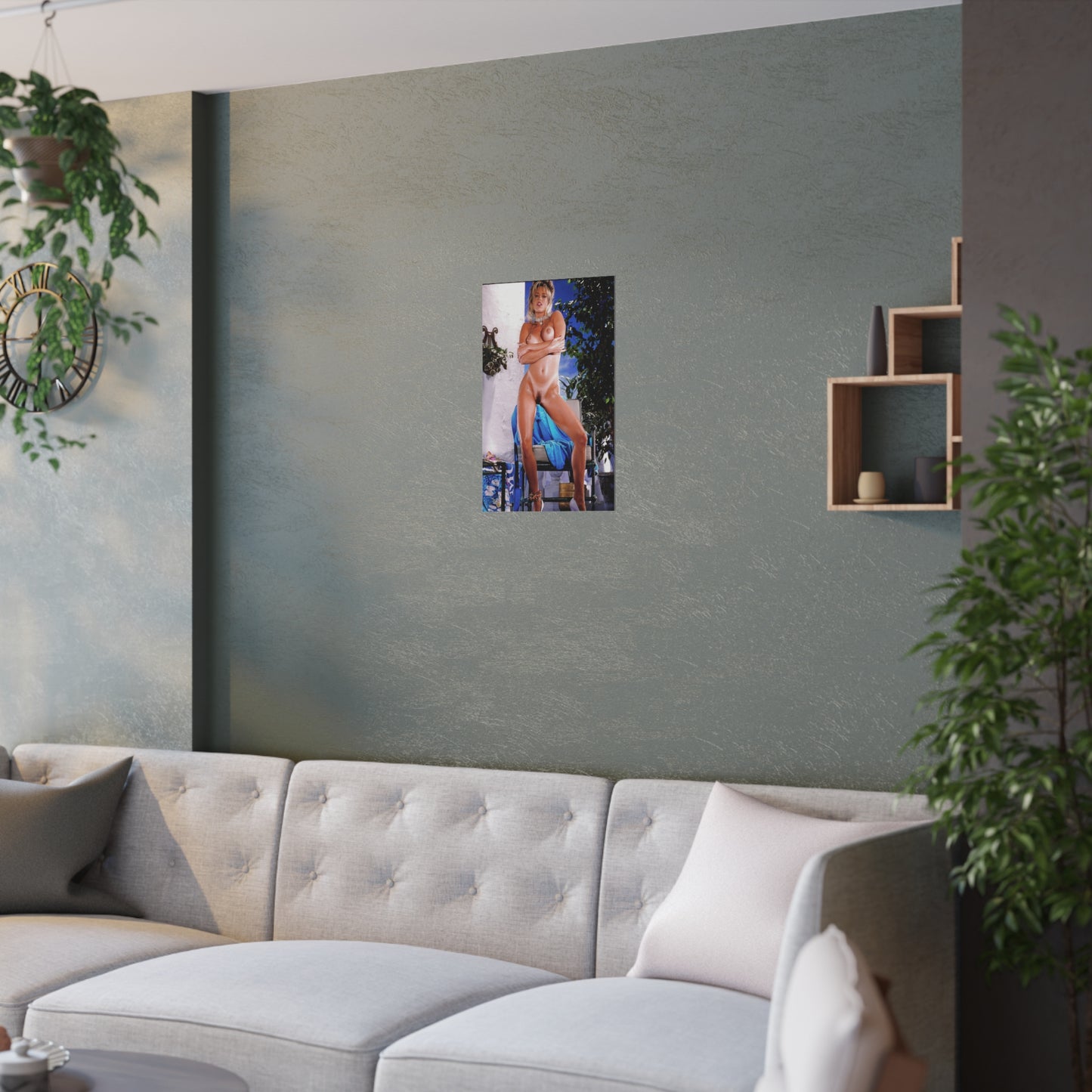 Satin Posters (210gsm) Pornstar Racquel Darrian Nude
