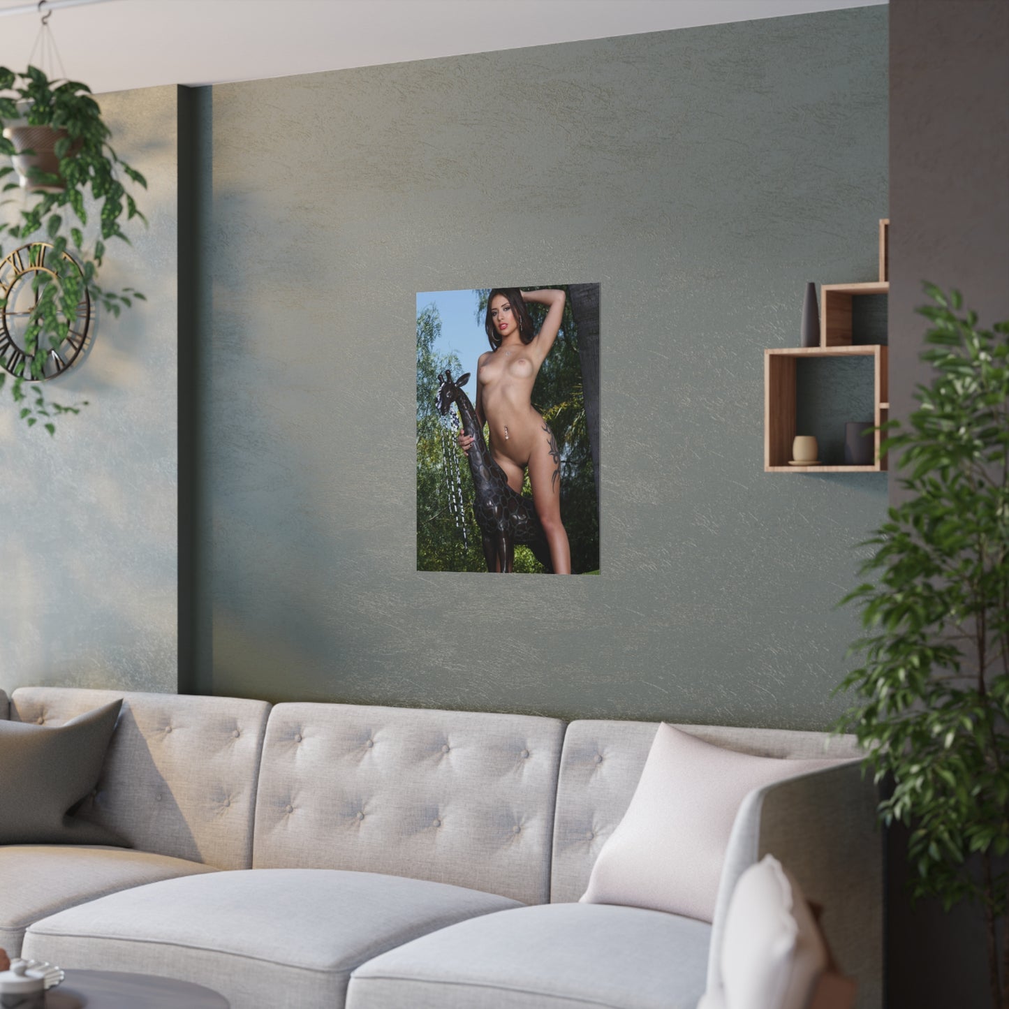 Satin Posters (210gsm) Porn Star Jynx Maze Nude