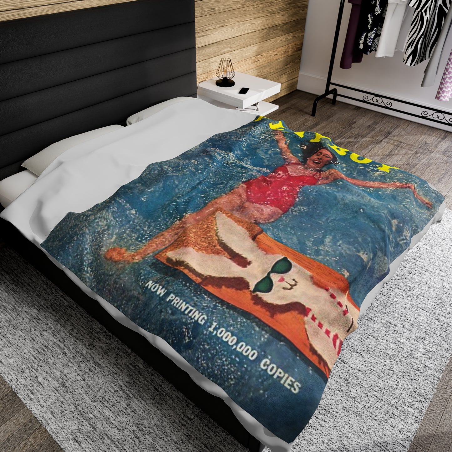 Velveteen Plush Blanket Cover June 1956
