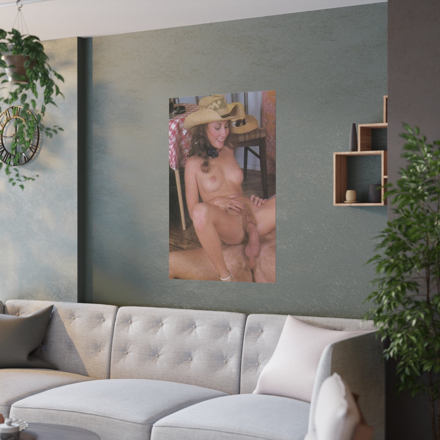 Satin Posters (210gsm) Retro Porn Loni Sanders