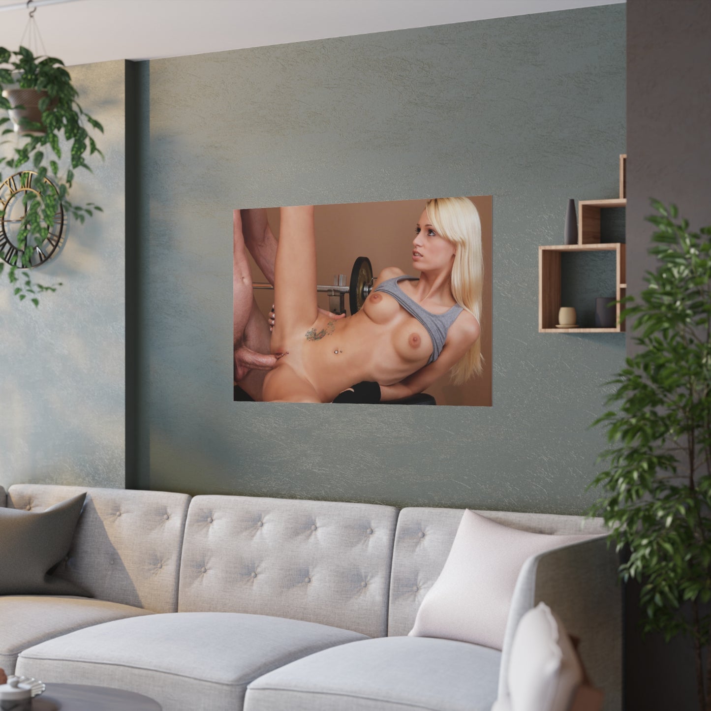 Satin Posters (210gsm) Blonde Erica Fontes