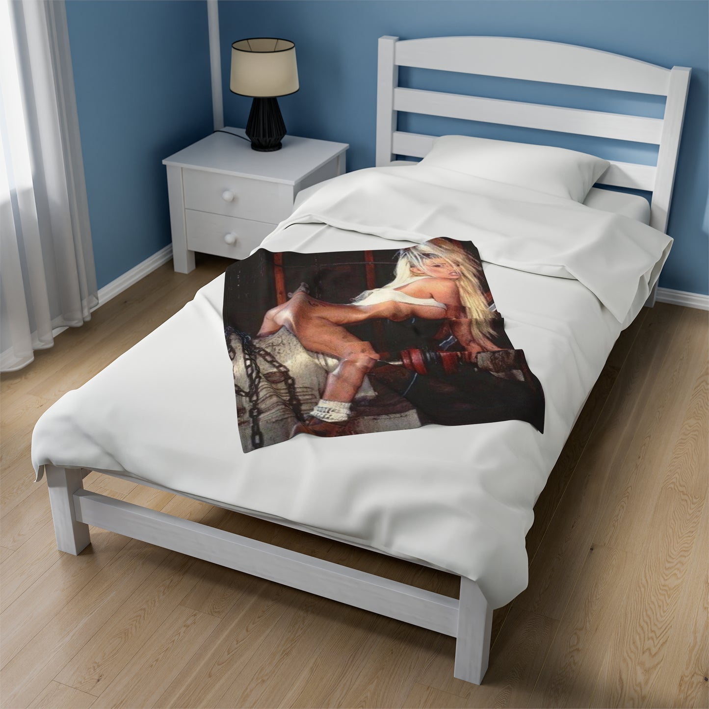 Velveteen Plush Blanket Pornstar Jenna Jameson Nude