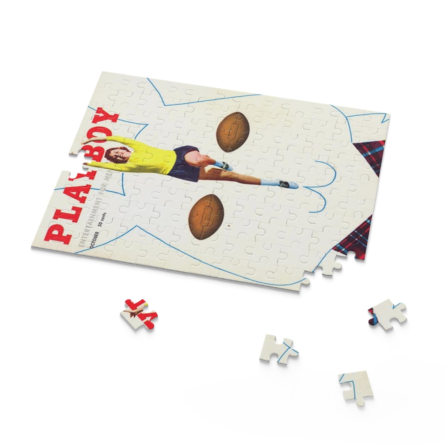 Puzzle (120, 252, 500-Piece) Playboy Cover October 1954