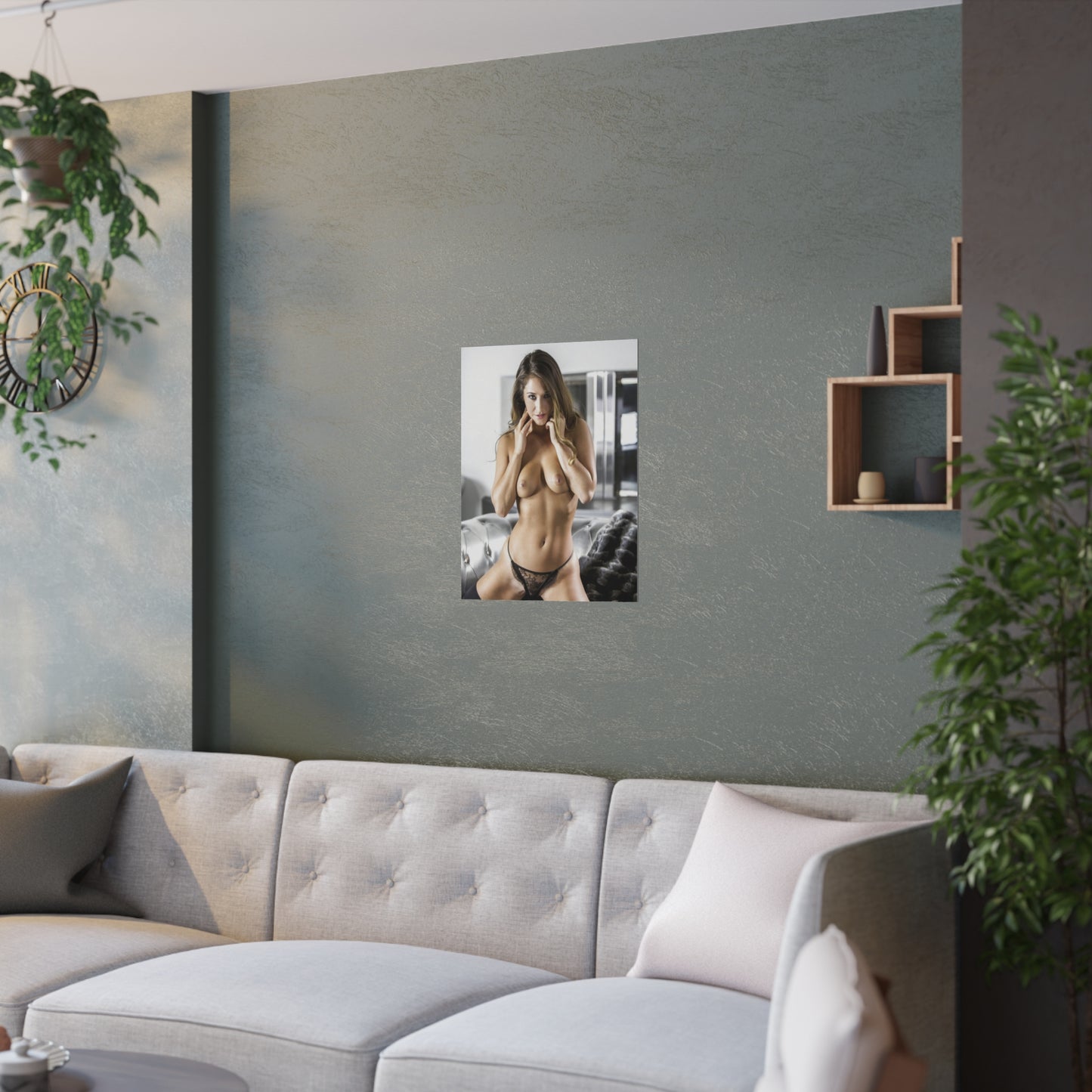 Satin Posters (210gsm) Eva Lovia Nude