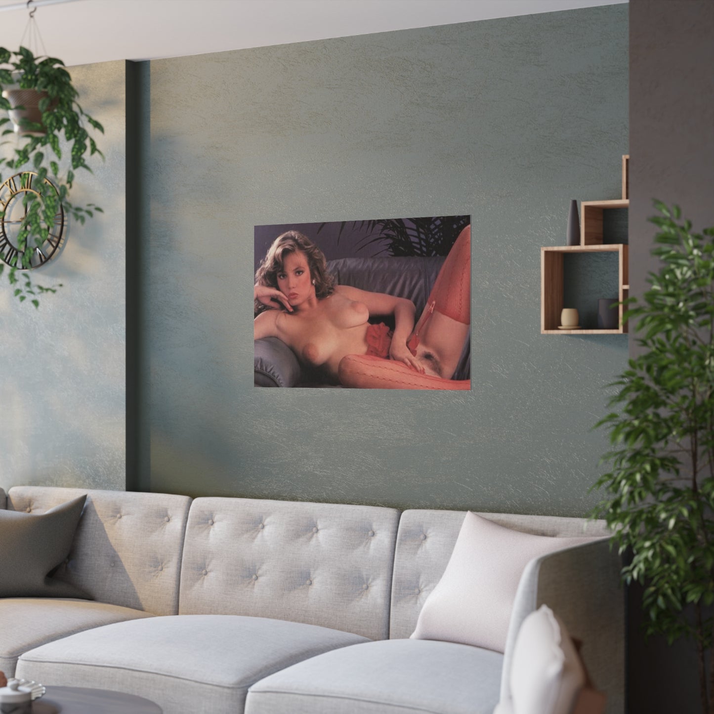 Satin Posters (210gsm) Retro Porn Star 1980s Traci