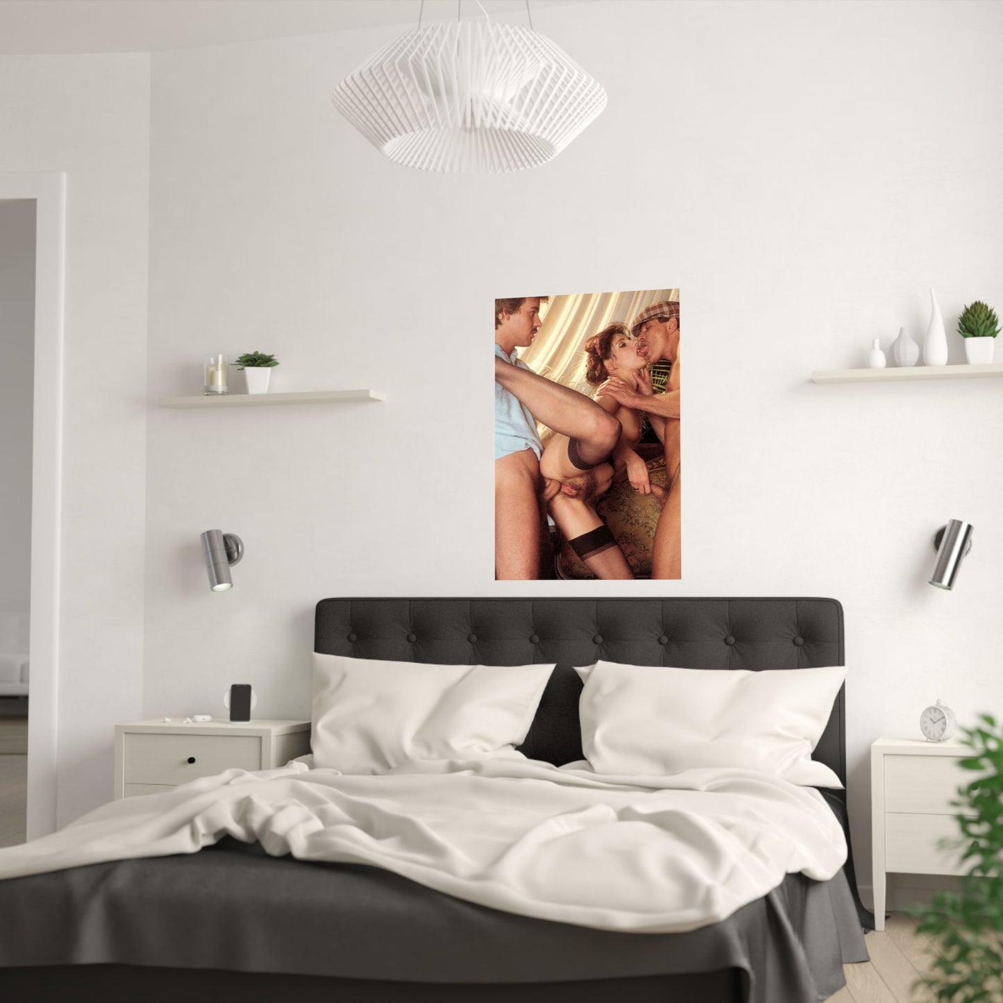 Satin Posters (210gsm) Retro Porn Scene