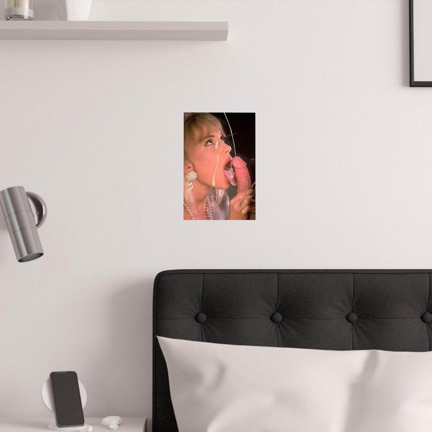 Satin Posters (210gsm) Retro Facial Porn Scene