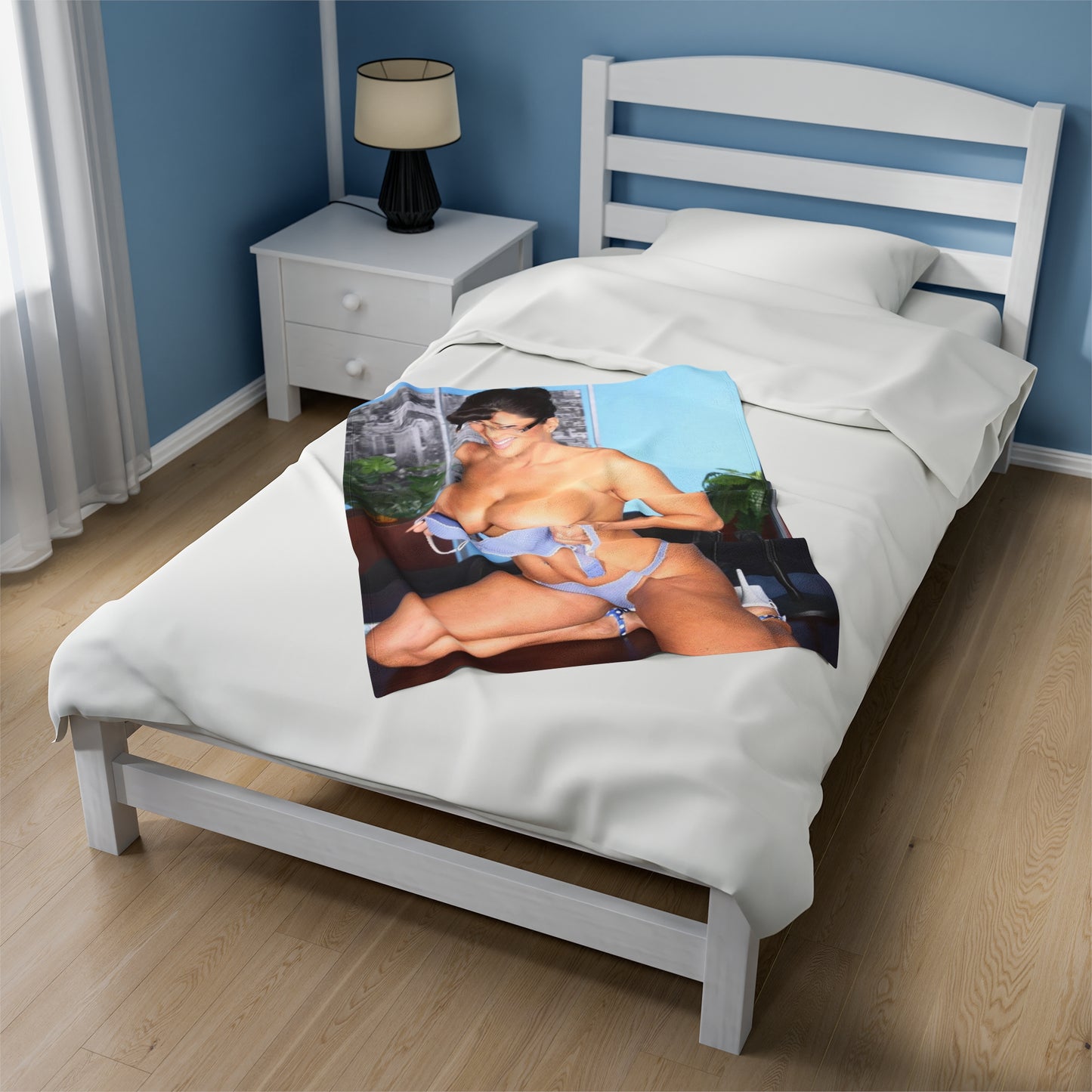 Velveteen Plush Blanket Lisa Ann
