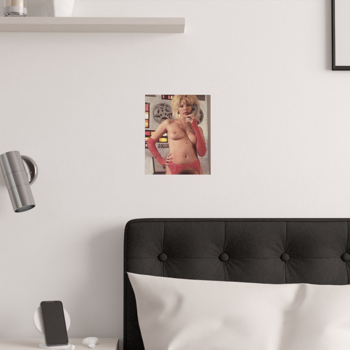 Satin Posters (210gsm) Retro French Porn Star Marilyn Jess