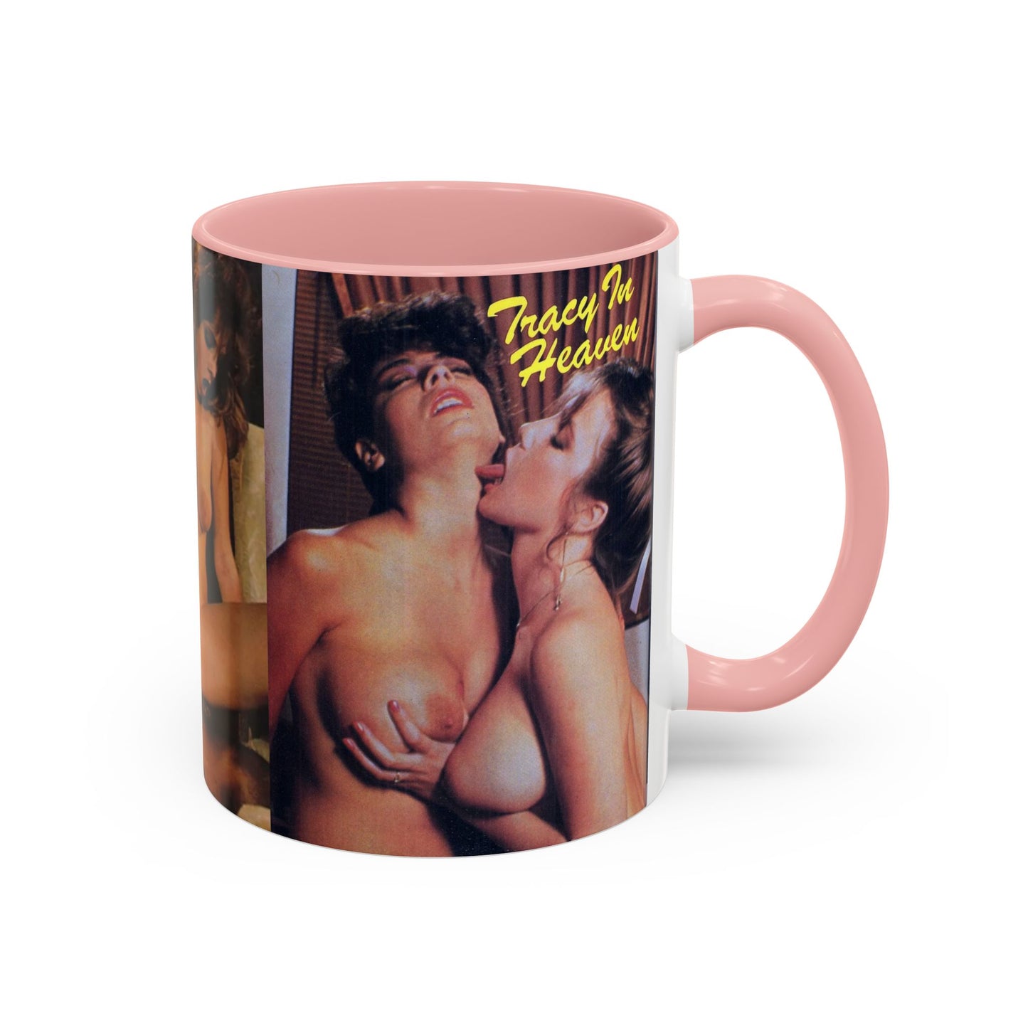 Accent Coffee Mug (11, 15oz) Traci Lords Nude Naked Retro