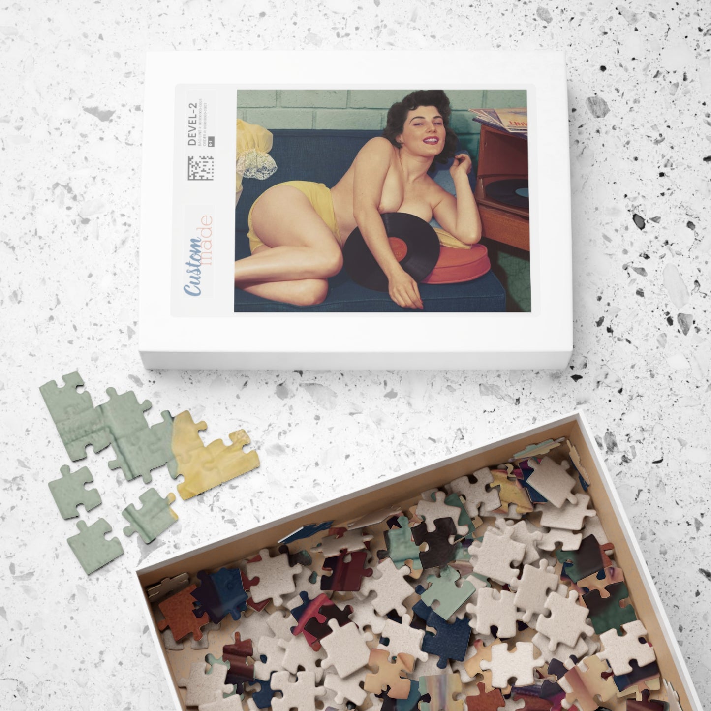 Puzzle (110, 252, 500, 1014-piece) Playboy Playmate July 1957 Jean Jani