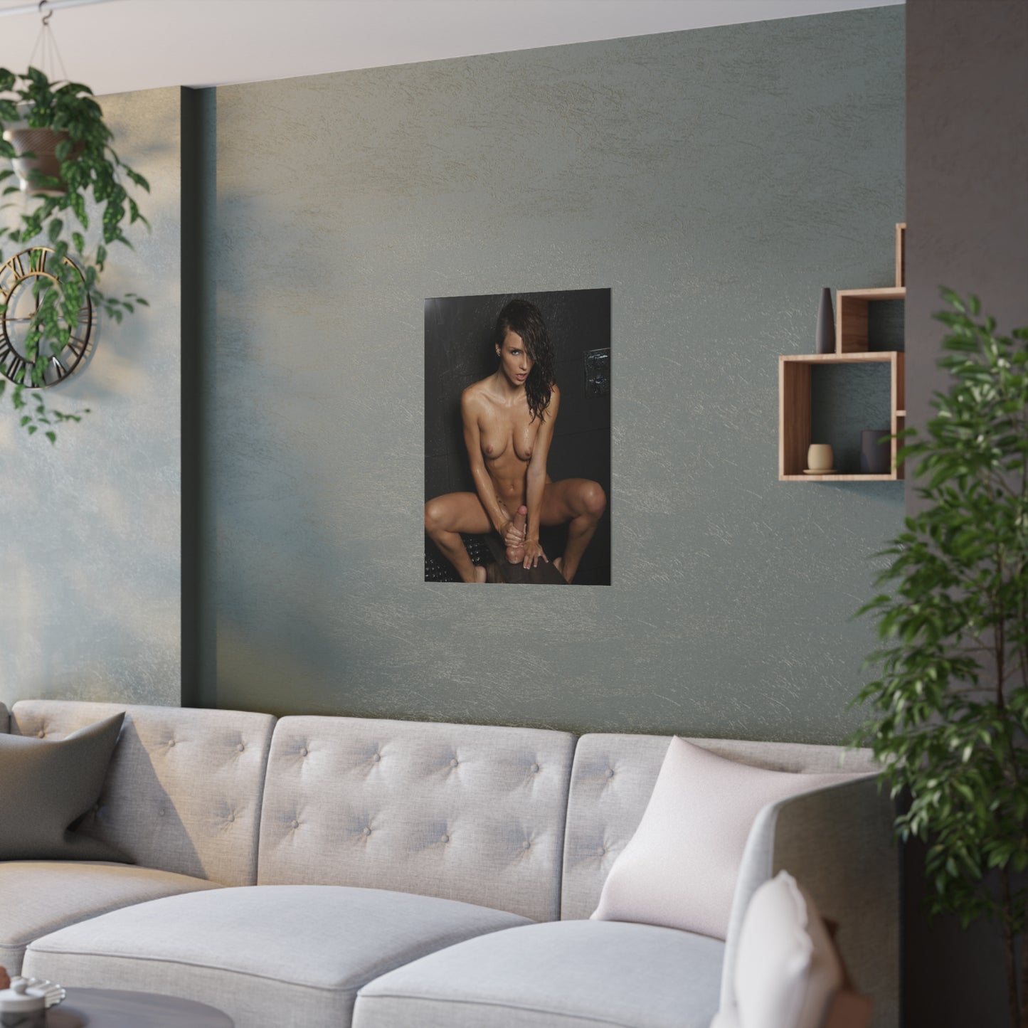 Satin Posters (210gsm) Malena Morgan Nude