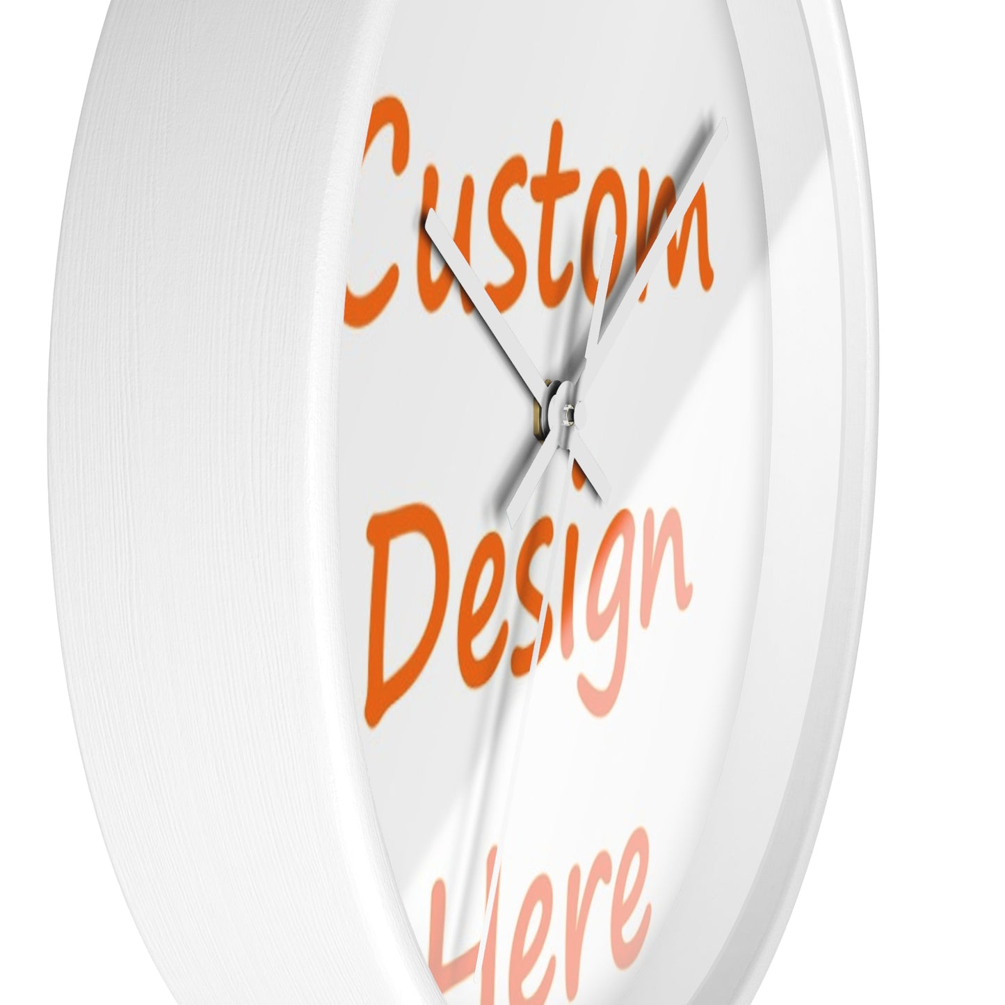 Wall Clock Custom Purchase & Message Artwork! No Limits!