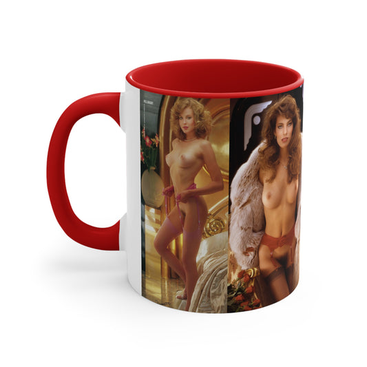 Accent Coffee Mug, 11oz Playboy Playmates 1985 January - April