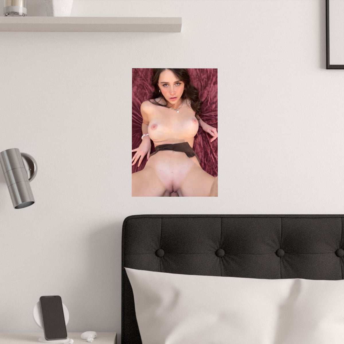 Satin Posters (210gsm) Hot Teen Getting Fucked POV