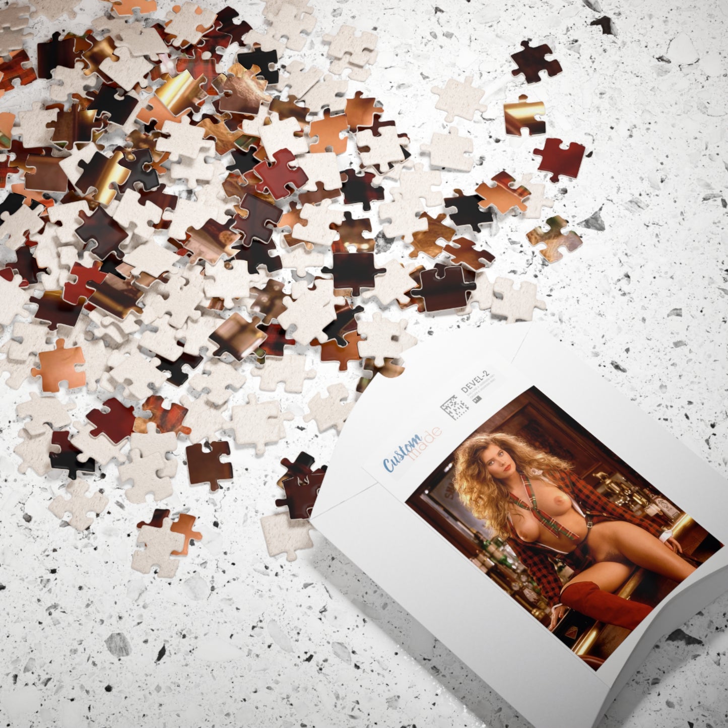 Puzzle (110, 252, 500, 1014-piece) Playboy playmate February 1992 Tanya Beyer