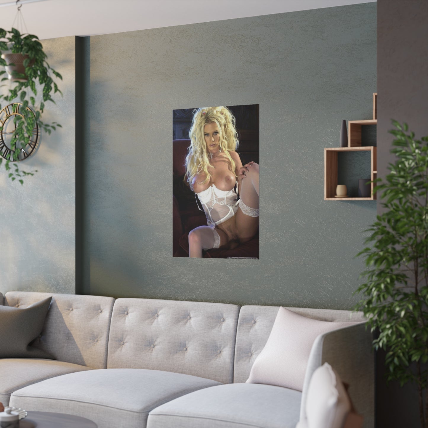 Satin Posters (210gsm) Pornstar Jenna Jameson Nude